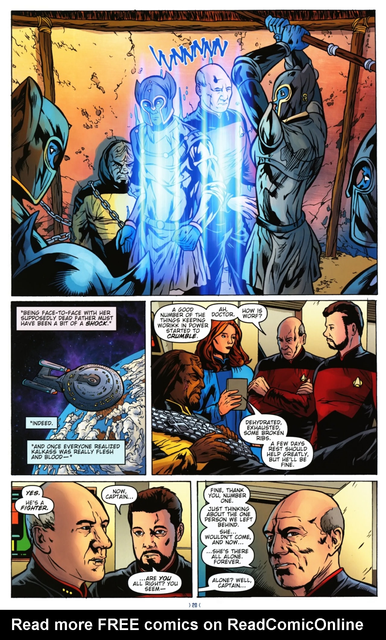 Read online Star Trek: The Next Generation: Ghosts comic -  Issue #5 - 22