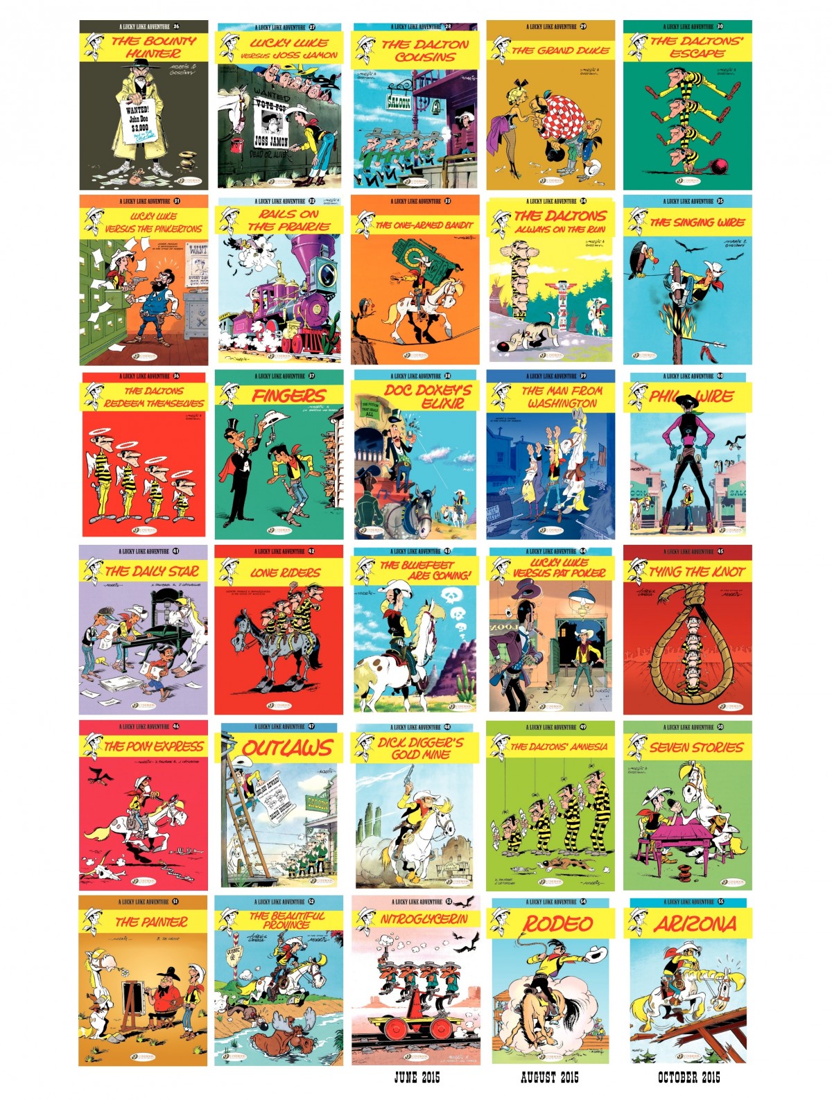 Read online A Lucky Luke Adventure comic -  Issue #52 - 50