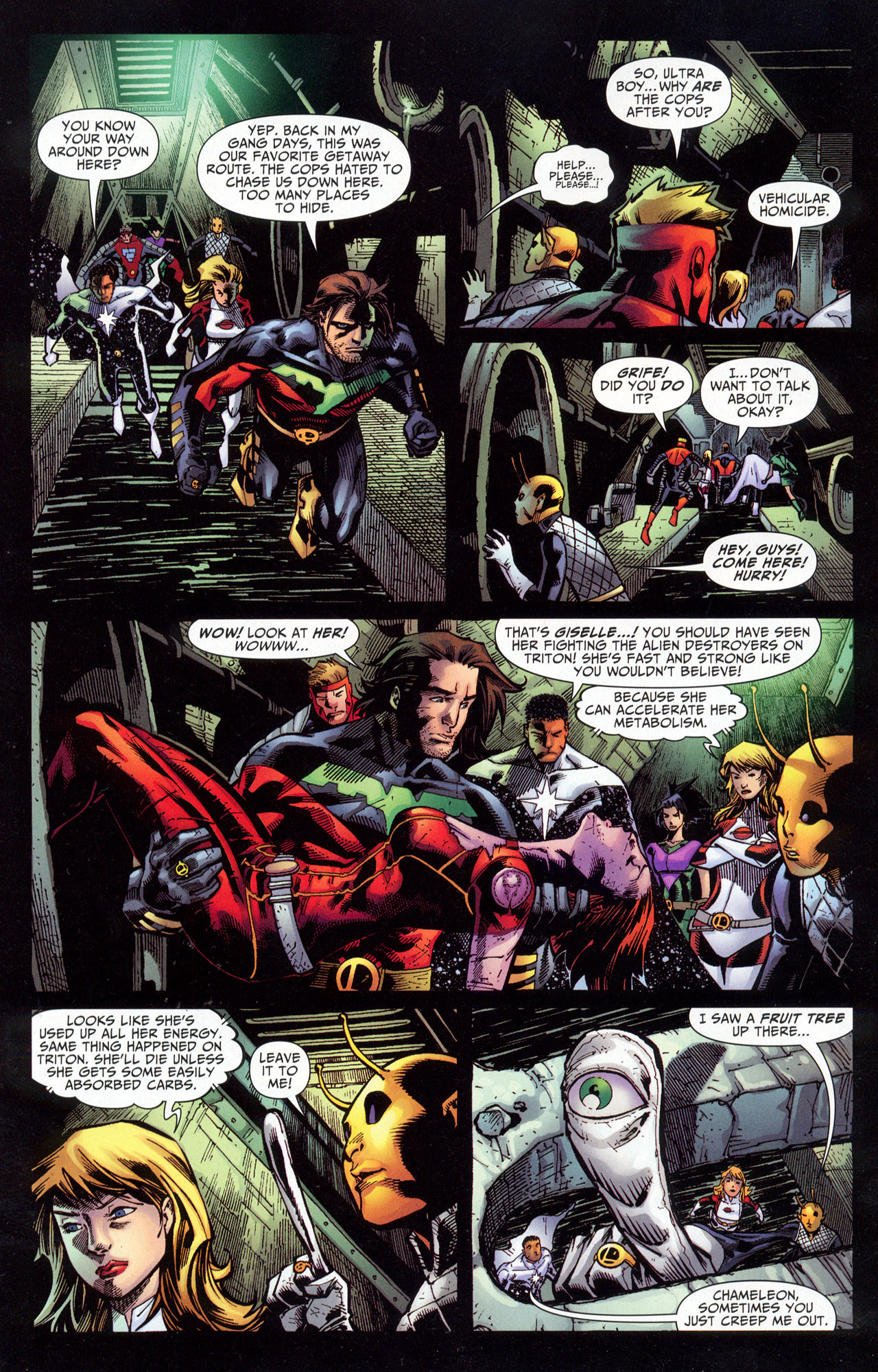 Read online Legion of Super-Heroes (2005) comic -  Issue #43 - 11
