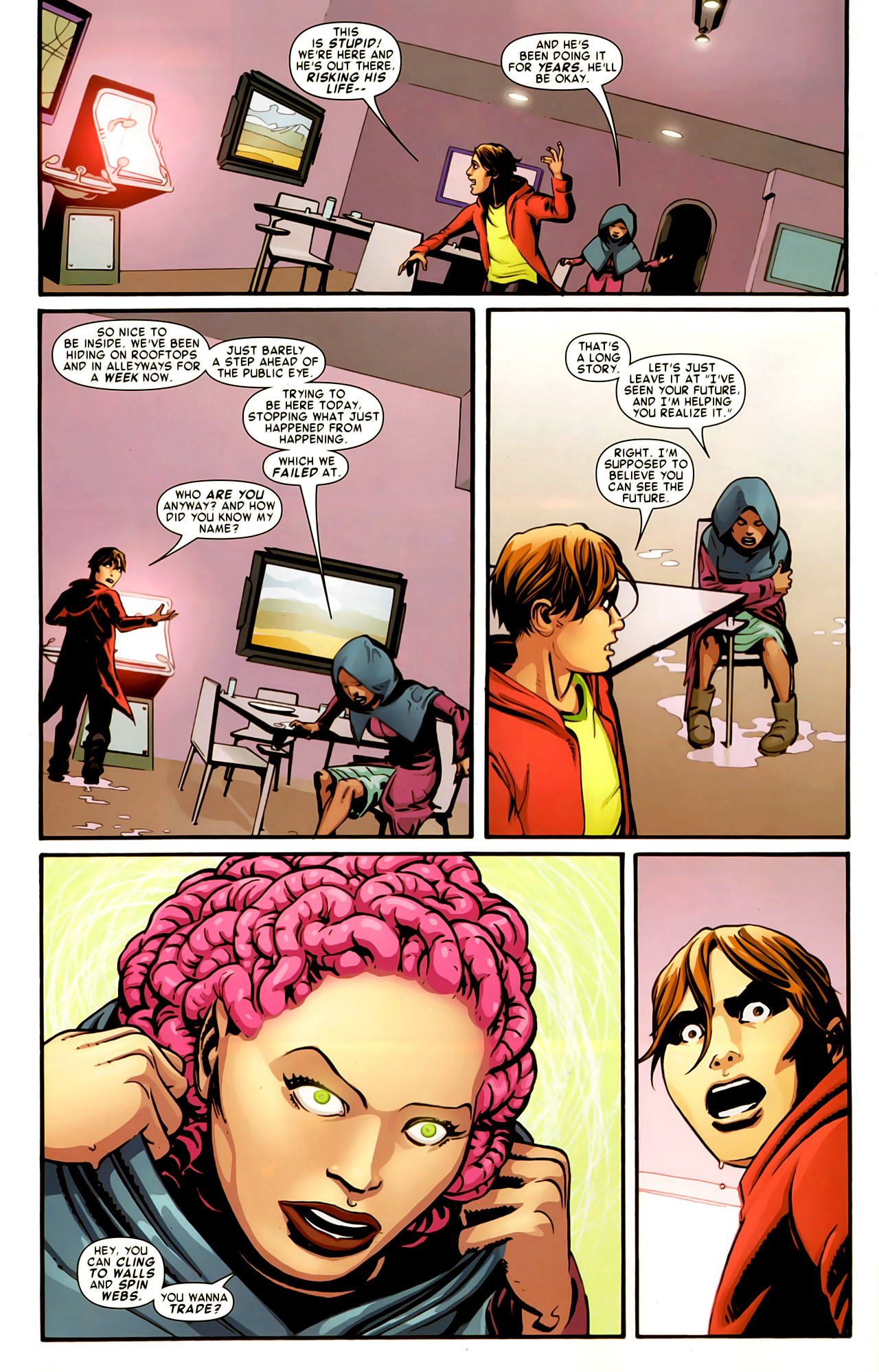 Read online Timestorm 2009/2099: Spider-Man comic -  Issue # Full - 12
