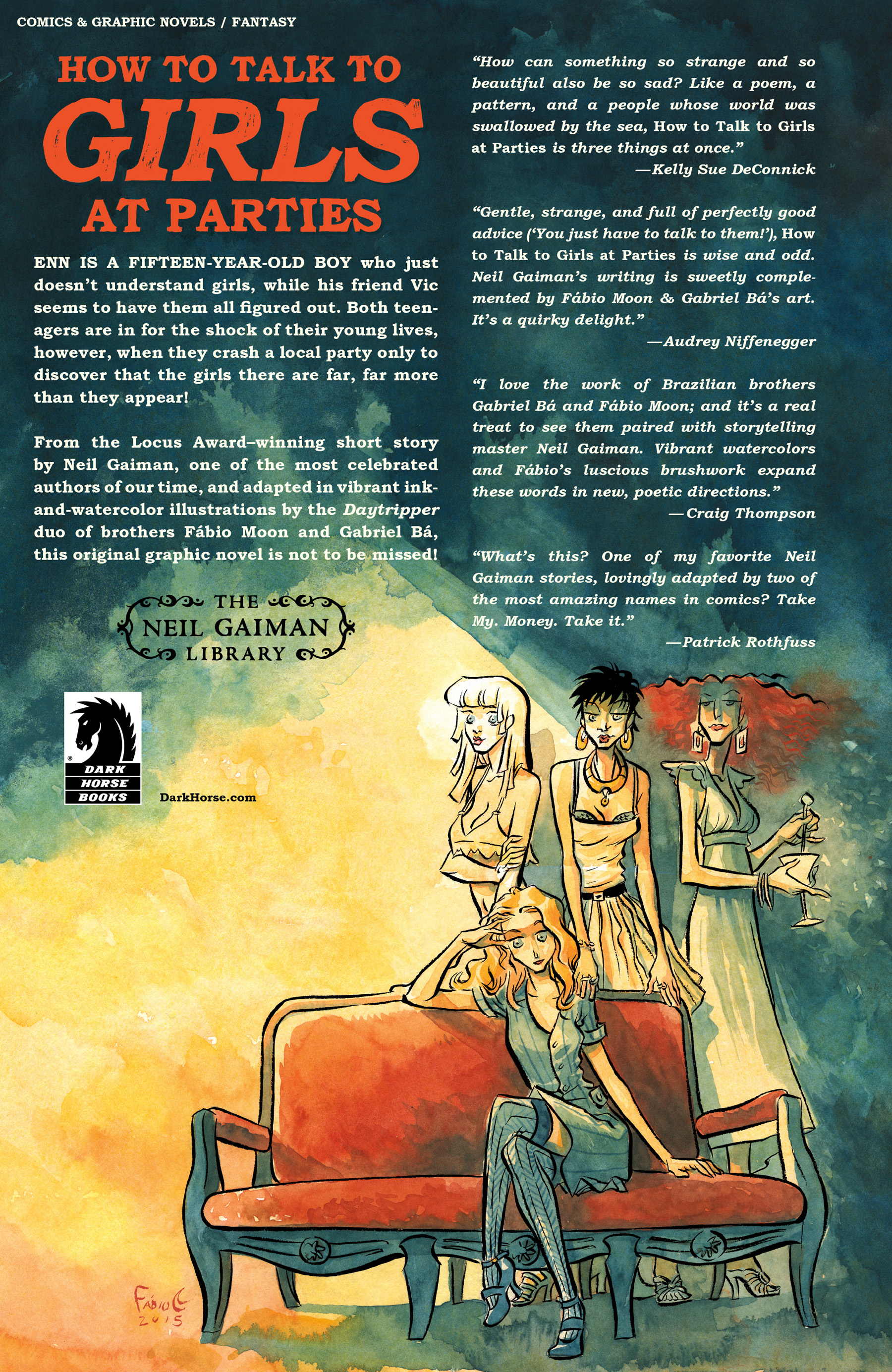 Read online Neil Gaiman’s How To Talk To Girls At Parties comic -  Issue # Full - 66
