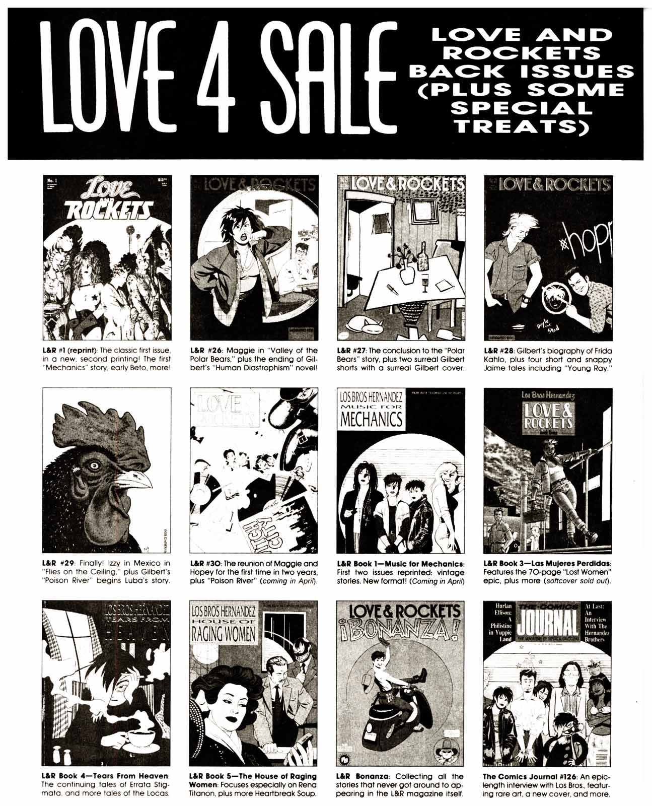 Read online Love and Rockets (1982) comic -  Issue #29 - 34