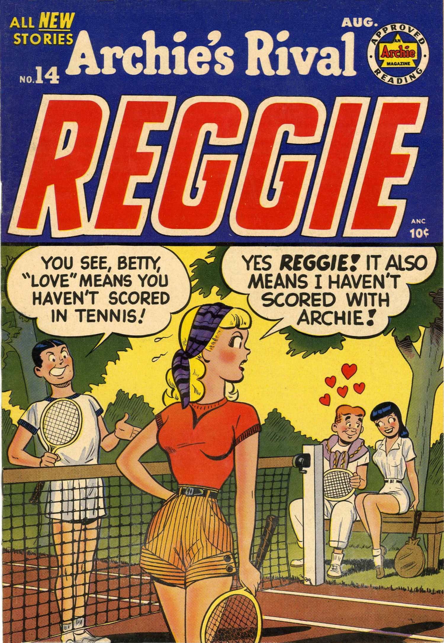 Read online Archie's Rival Reggie comic -  Issue #14 - 1