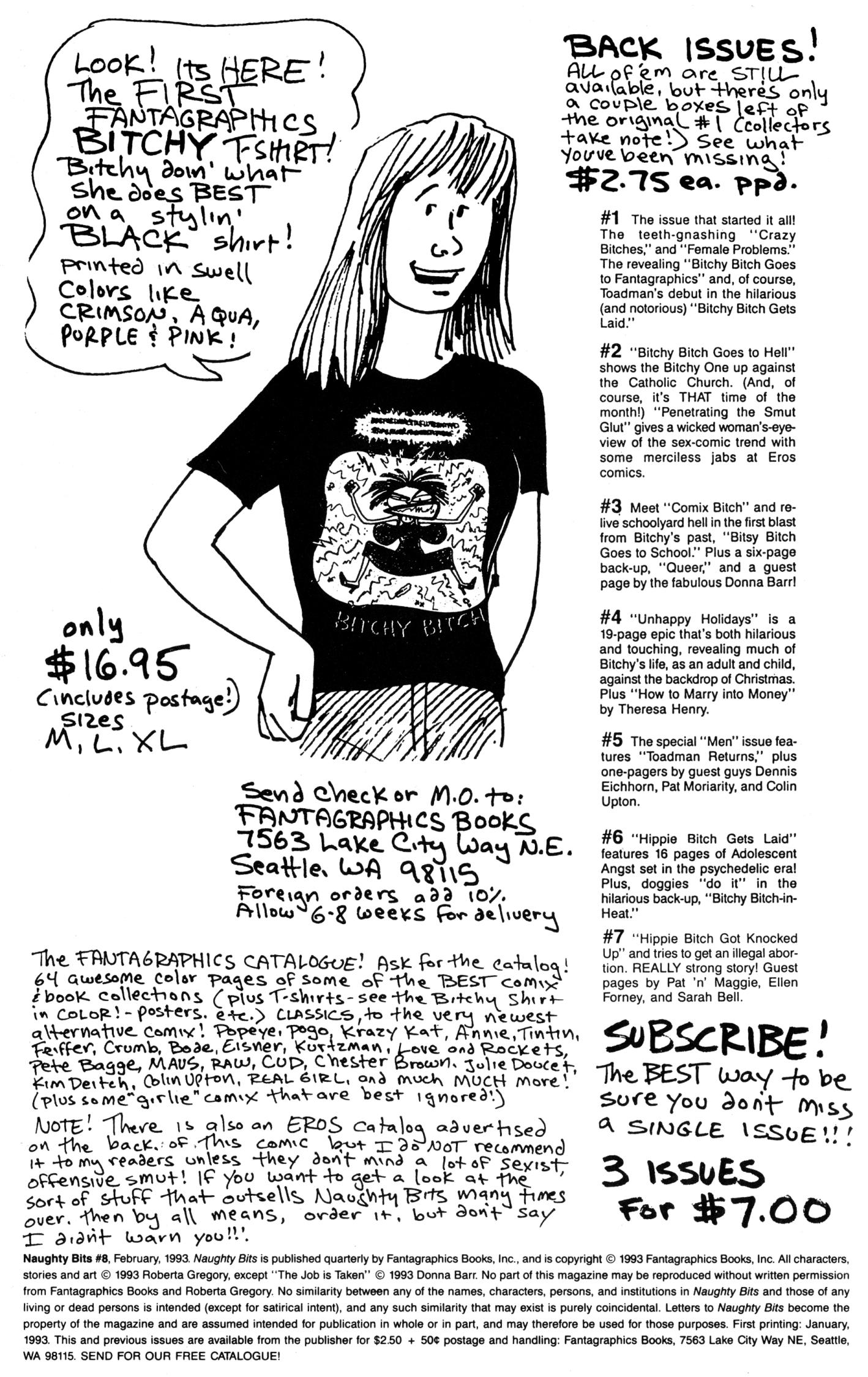 Read online Naughty Bits comic -  Issue #8 - 2