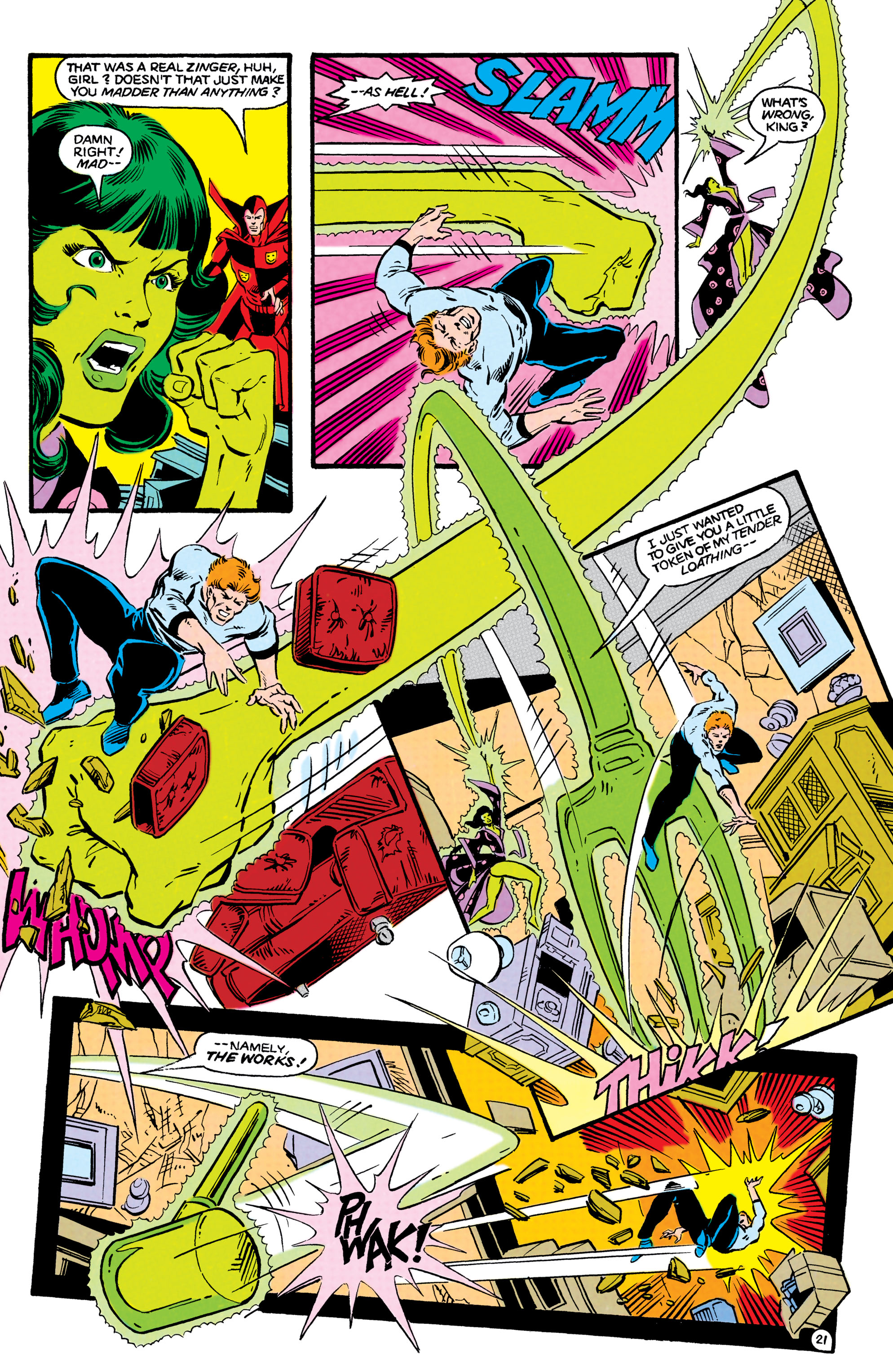 Read online Infinity Inc. (1984) comic -  Issue #32 - 22