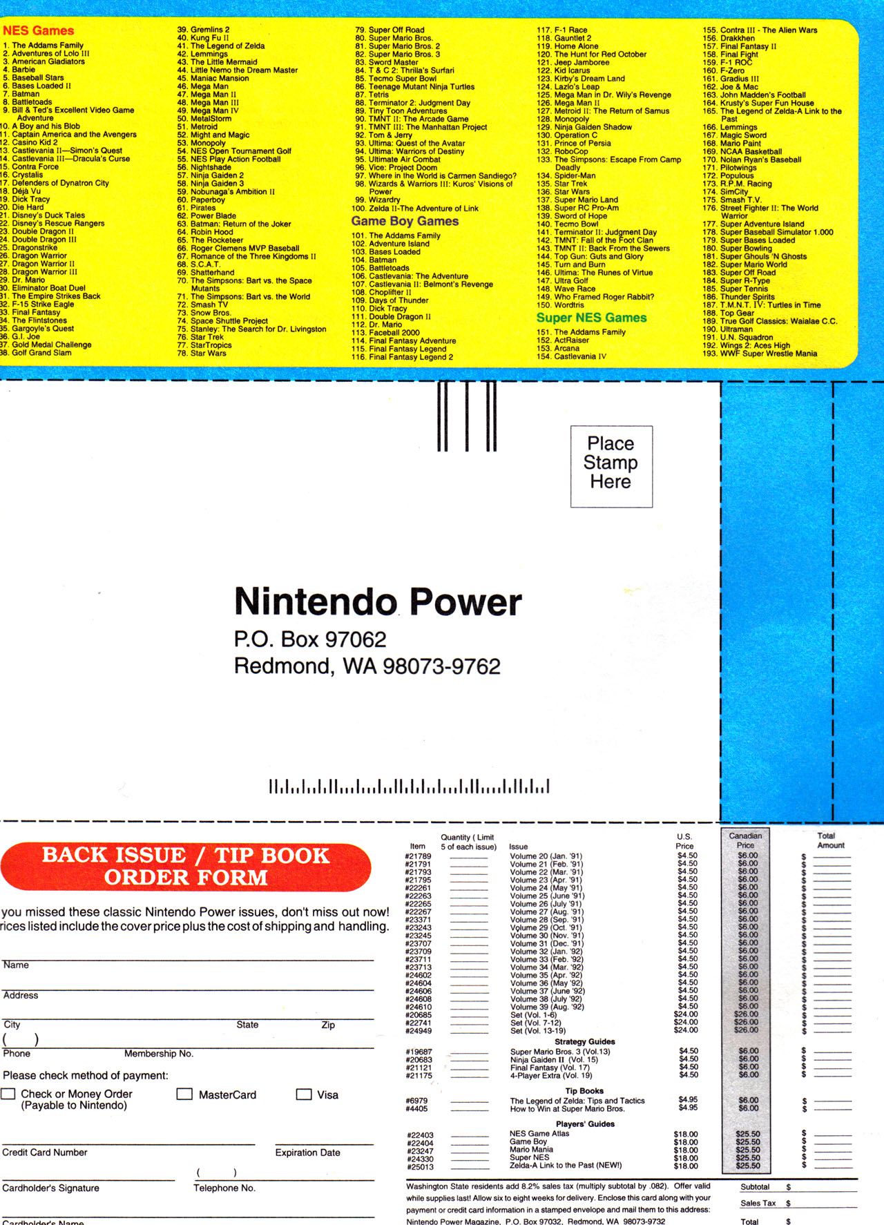 Read online Nintendo Power comic -  Issue #40 - 109