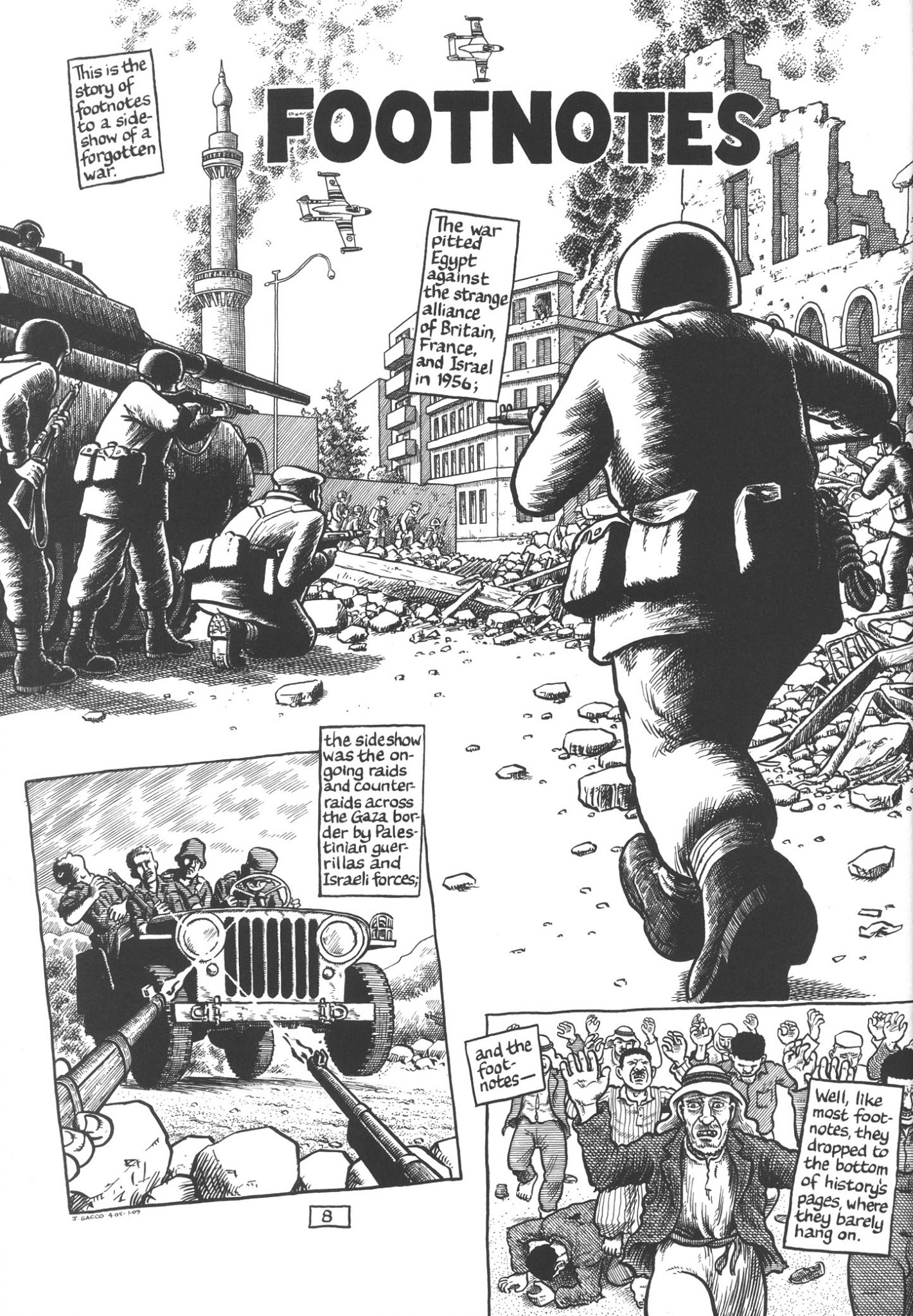 Read online Footnotes in Gaza comic -  Issue # TPB - 29
