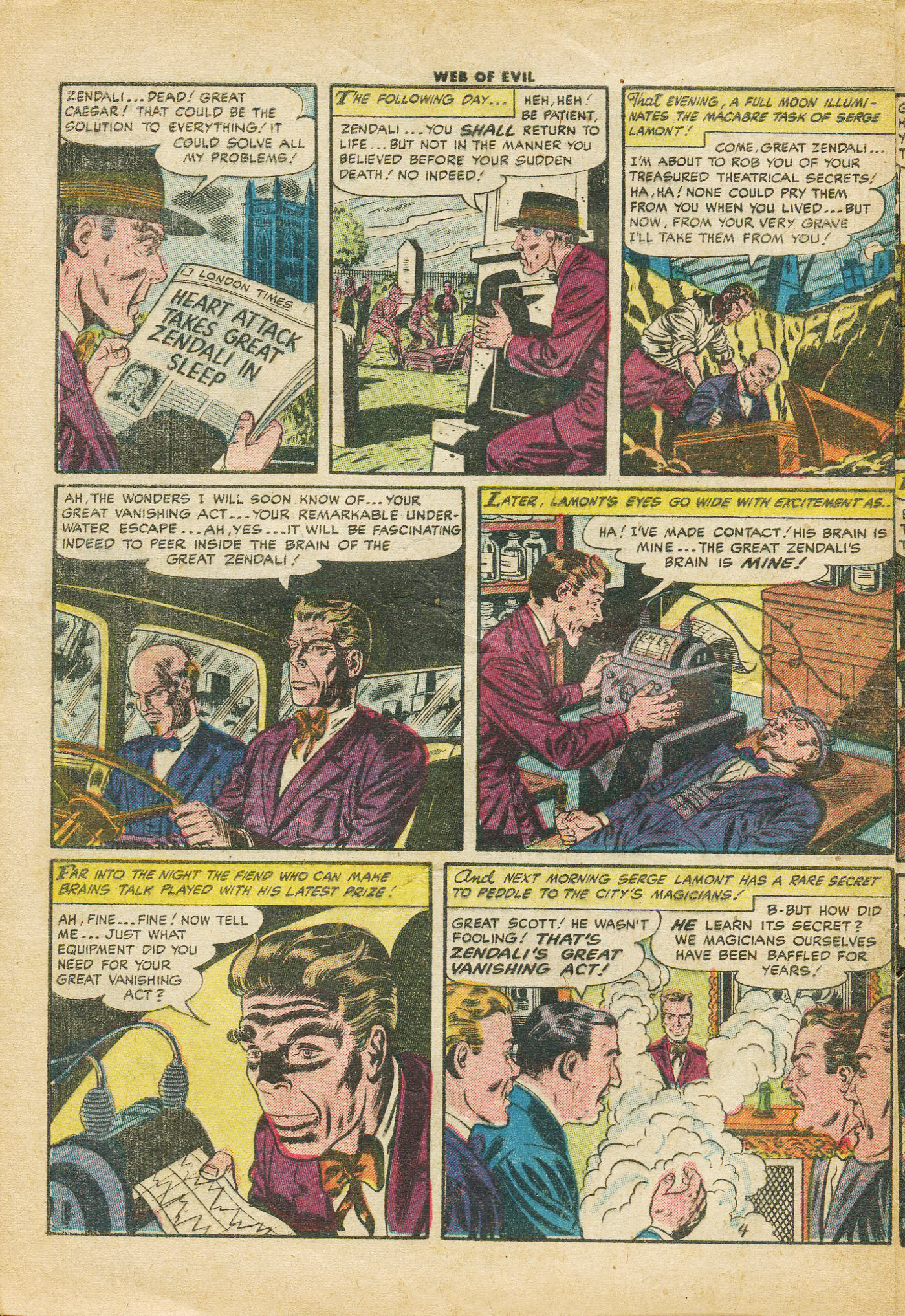 Read online Web of Evil comic -  Issue #17 - 6