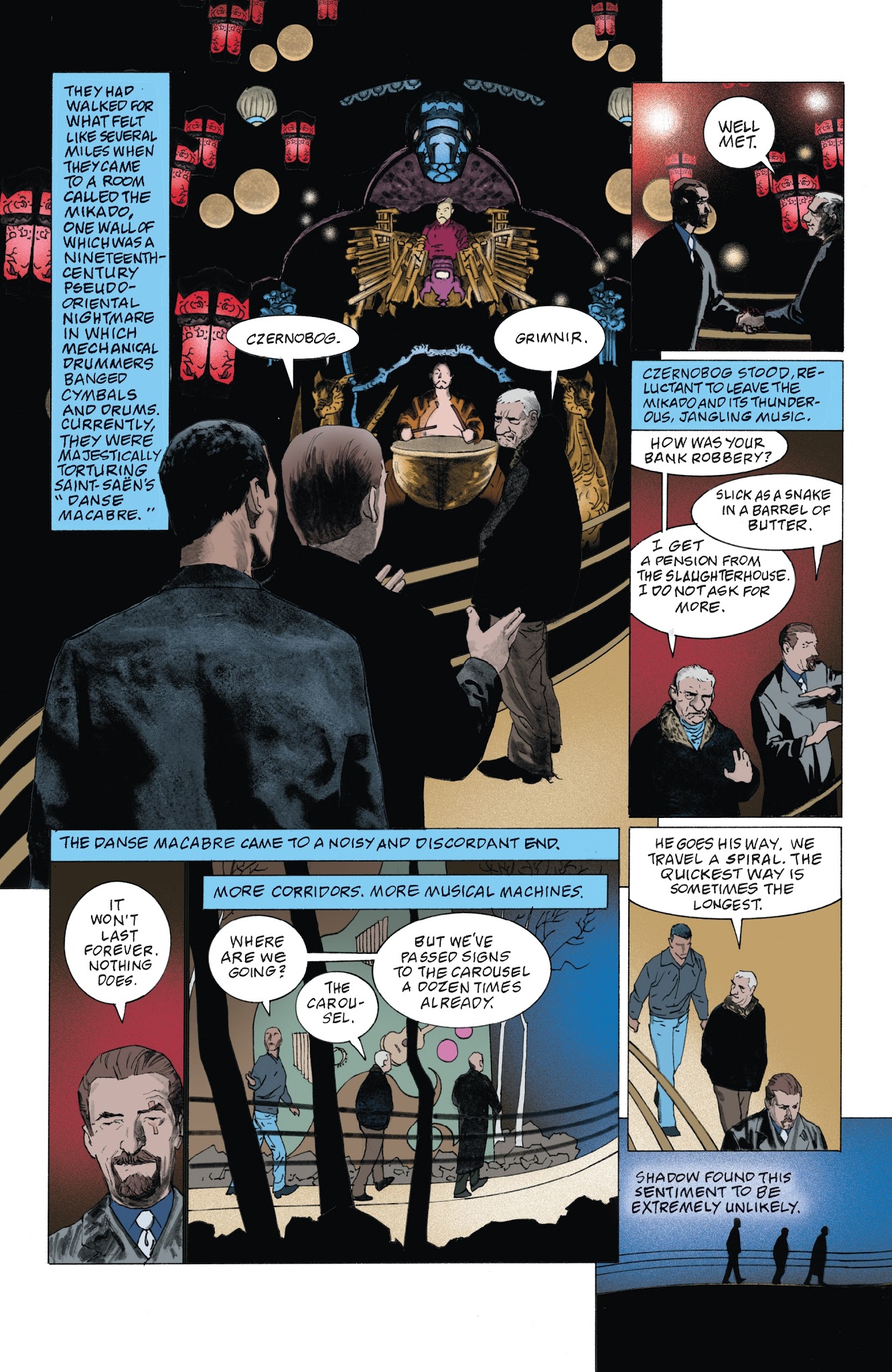 Read online American Gods: Shadows comic -  Issue #5 - 19