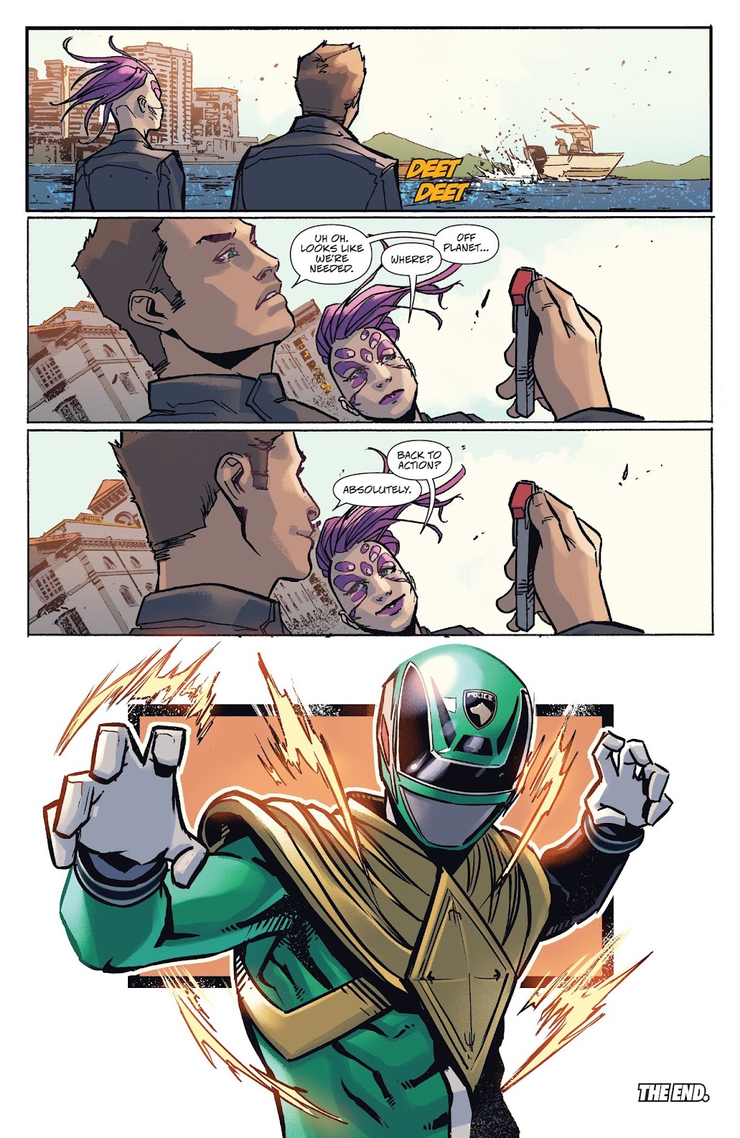 Saban's Power Rangers: Soul of the Dragon issue TPB - Page 93
