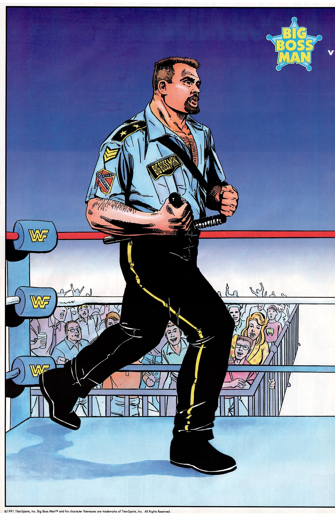 Read online WWF Battlemania comic -  Issue #2 - 33