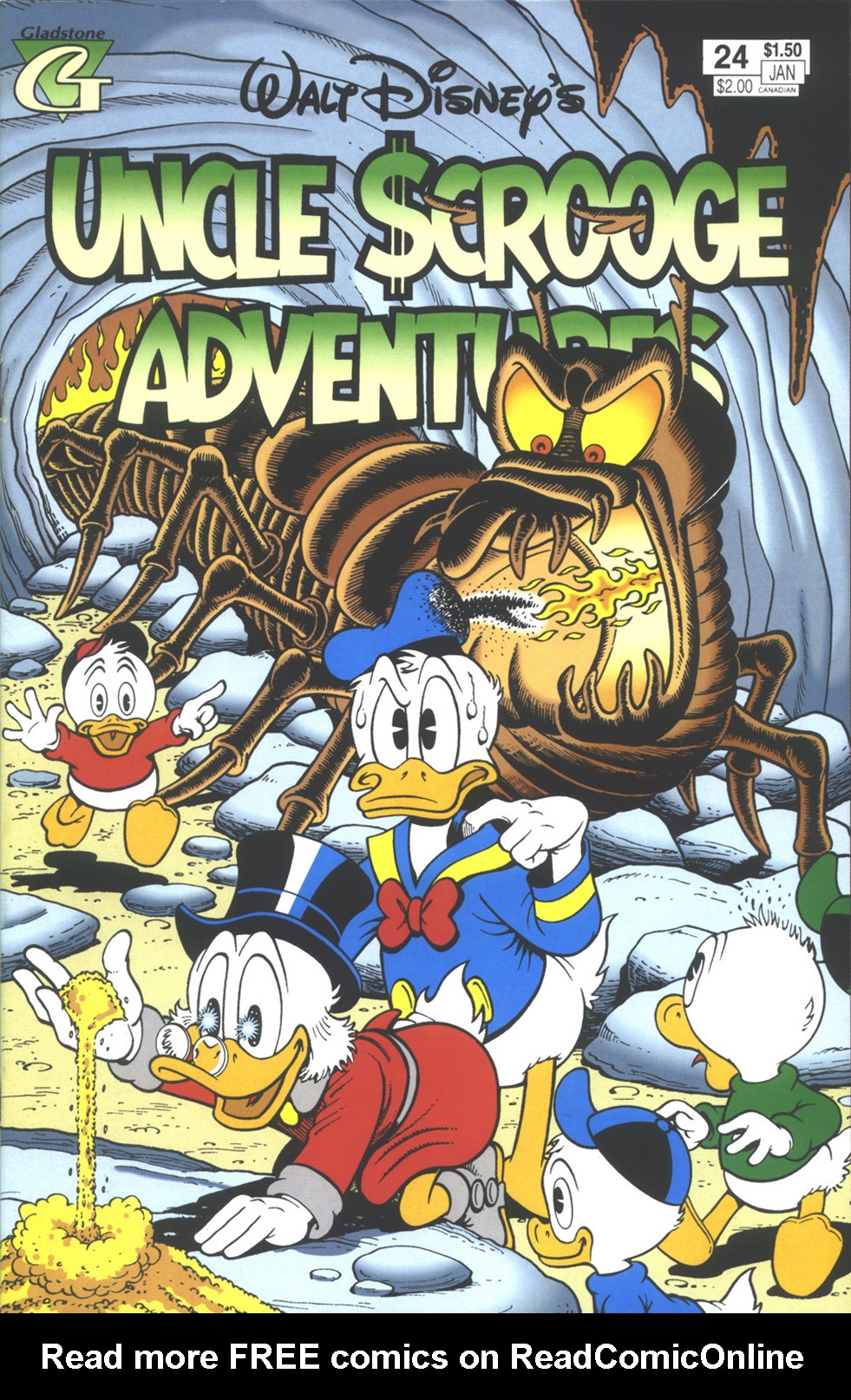 Read online Walt Disney's Uncle Scrooge Adventures comic -  Issue #24 - 1