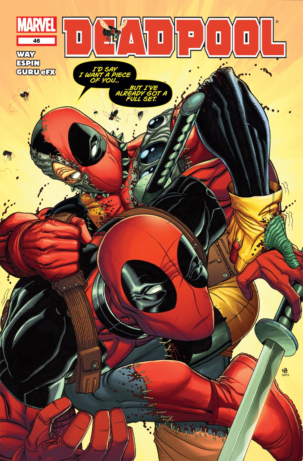 Read online Deadpool (2008) comic -  Issue #46 - 1