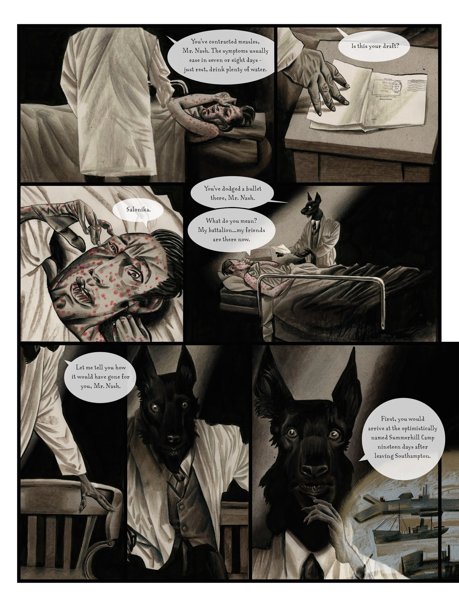 Read online Black Dog: The Dreams of Paul Nash comic -  Issue # TPB - 33