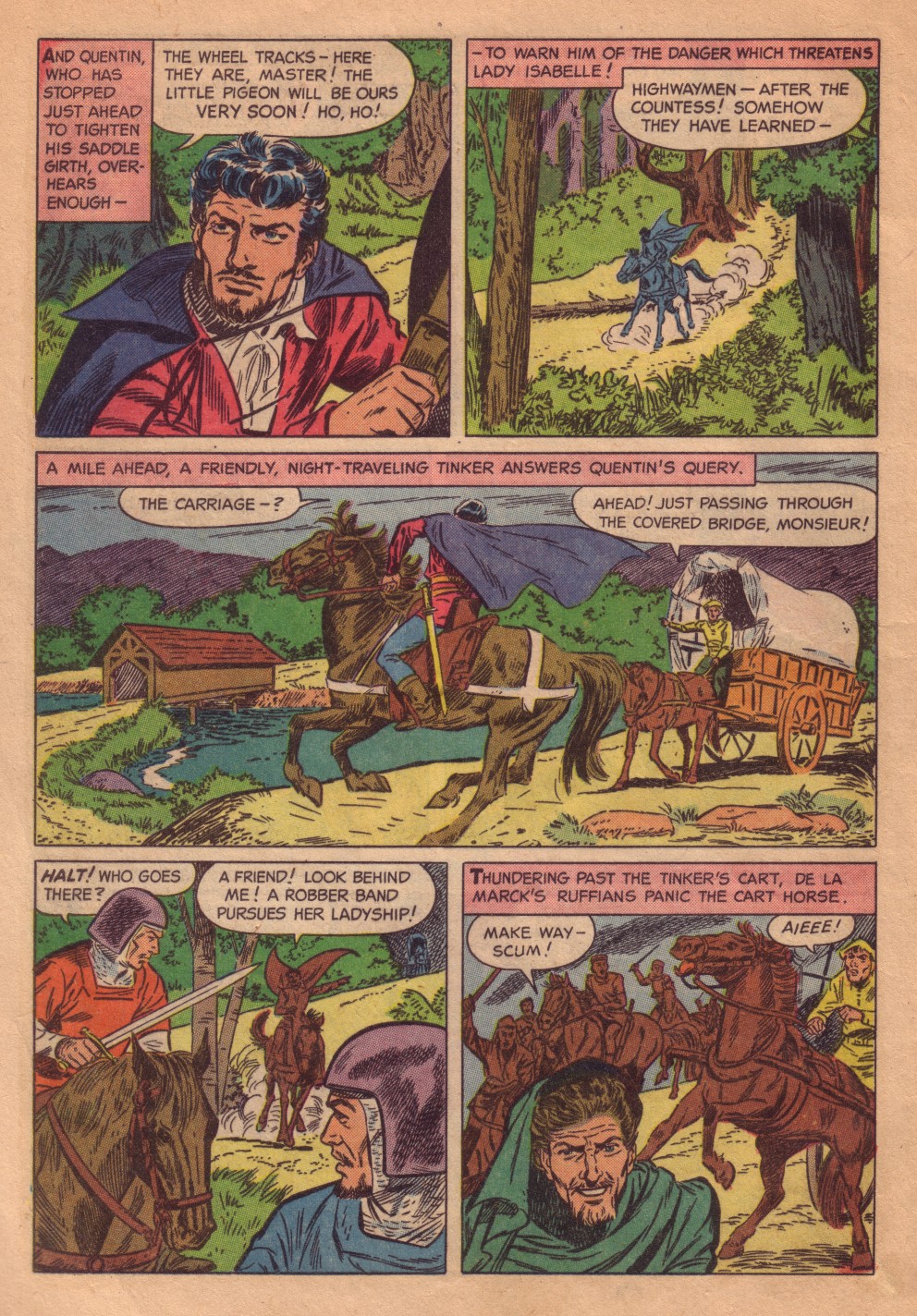 Read online Four Color Comics comic -  Issue #672 - 8