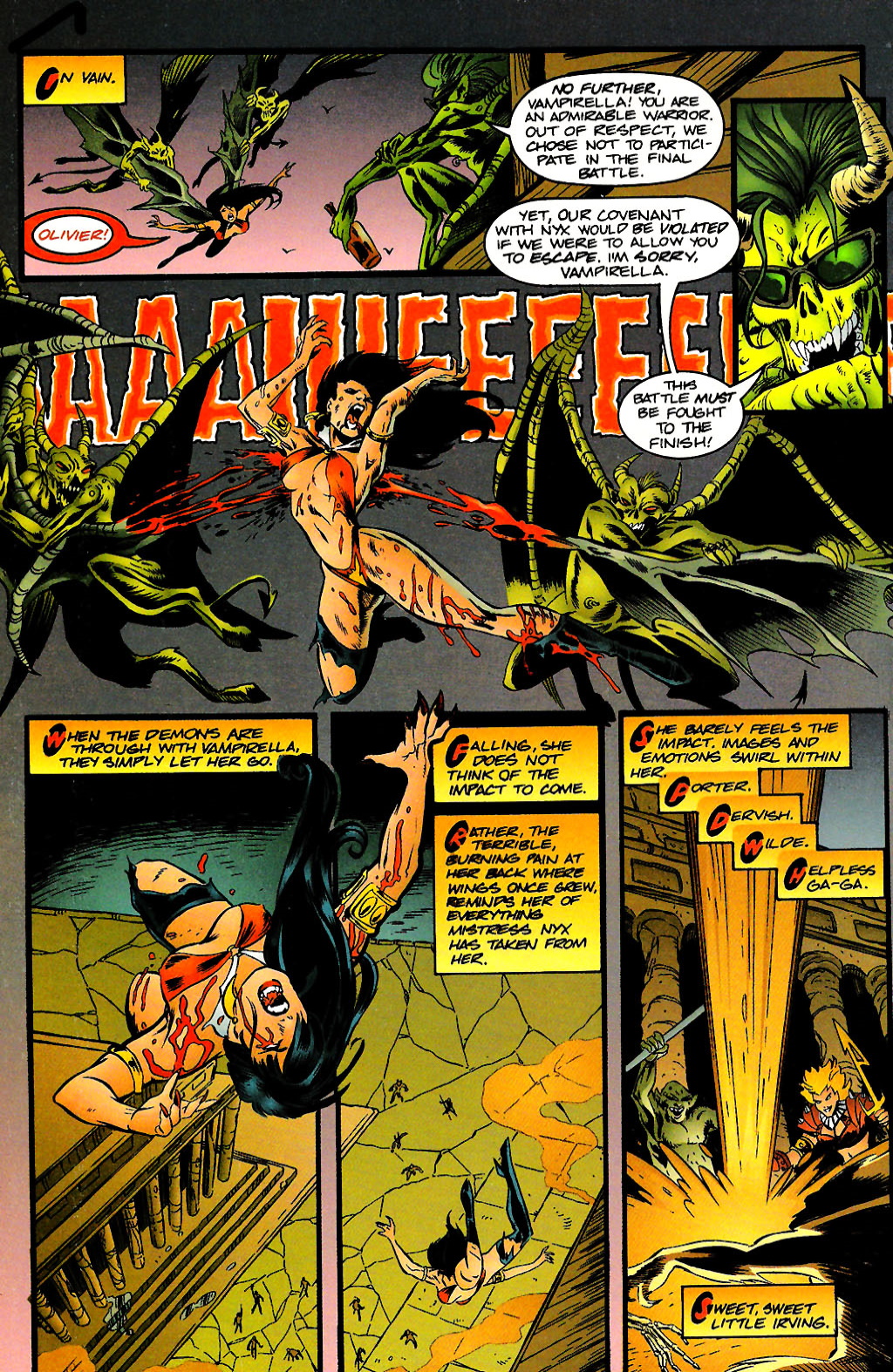 Read online Vampirella: Death & Destruction comic -  Issue # _TPB - 99