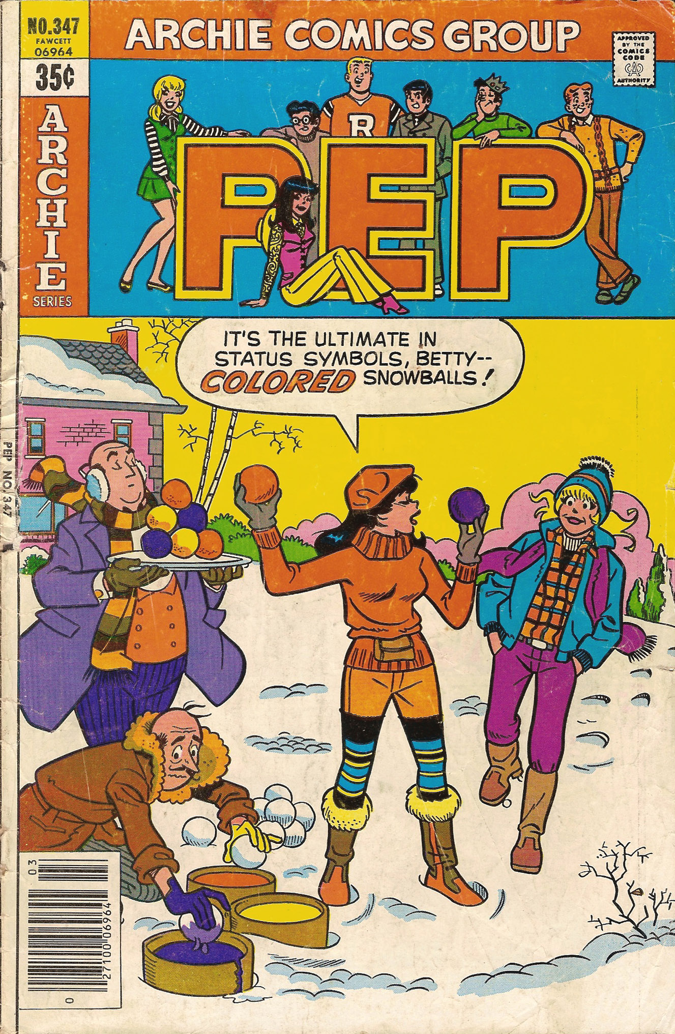 Read online Pep Comics comic -  Issue #347 - 1