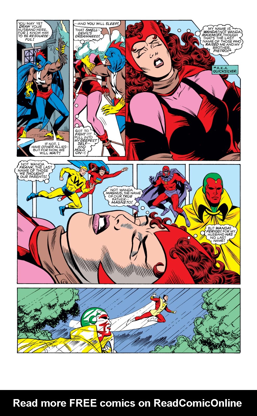 Read online The Vision and the Scarlet Witch (1985) comic -  Issue #1 - 26