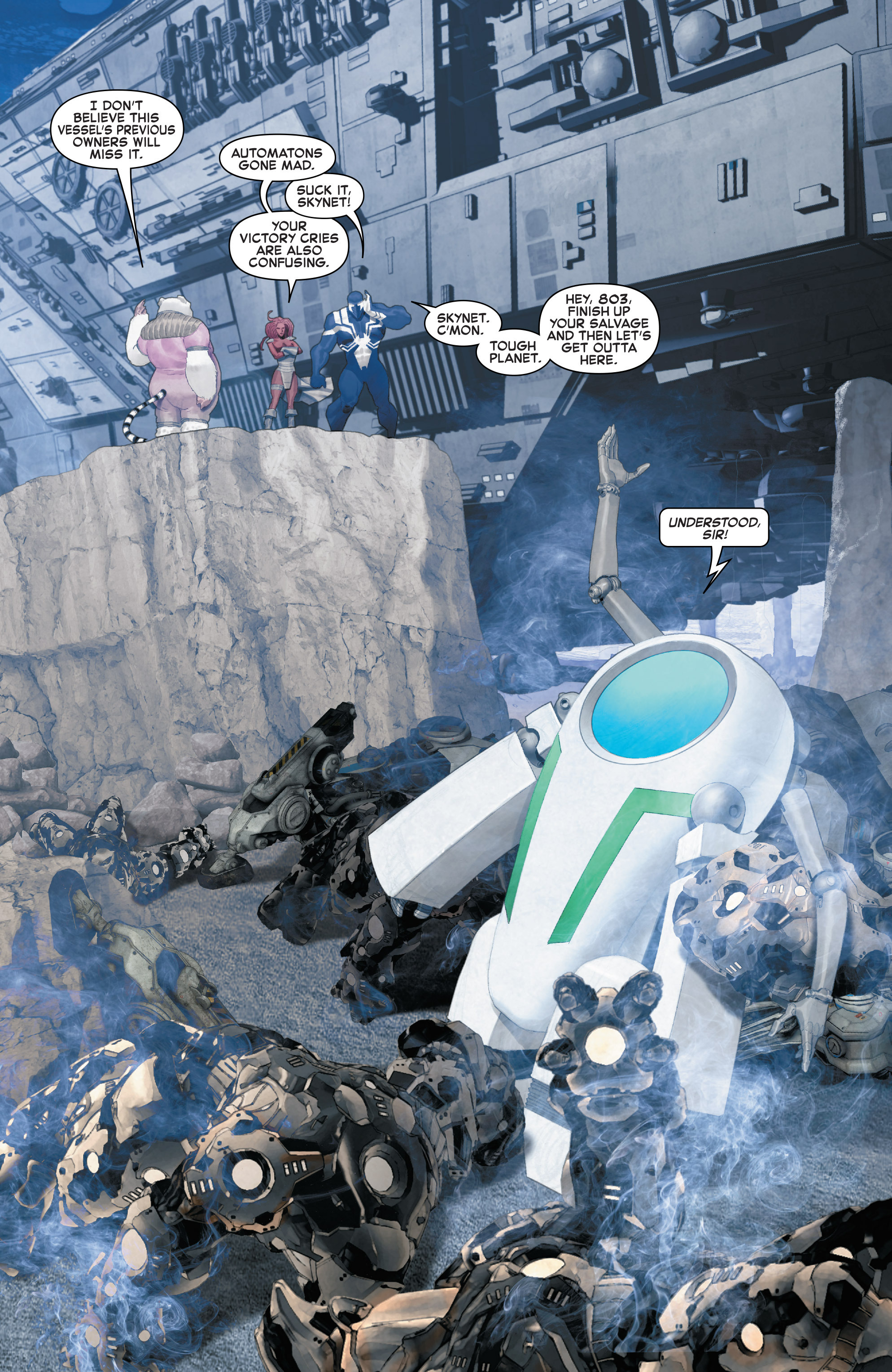 Read online Venom: Space Knight comic -  Issue #7 - 4