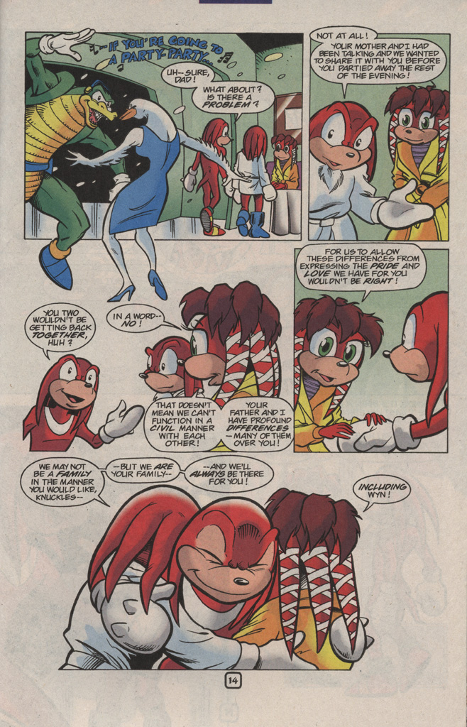 Read online Knuckles the Echidna comic -  Issue #28 - 21