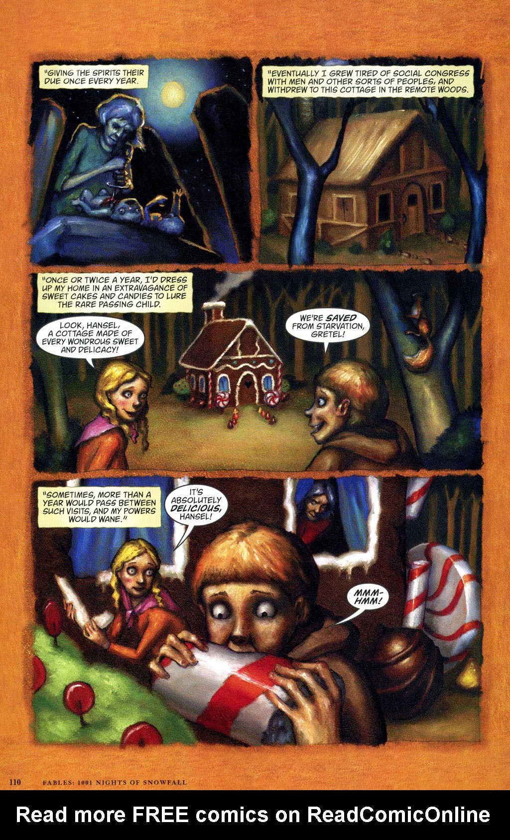 Read online Fables: 1001 Nights of Snowfall comic -  Issue # Full - 110