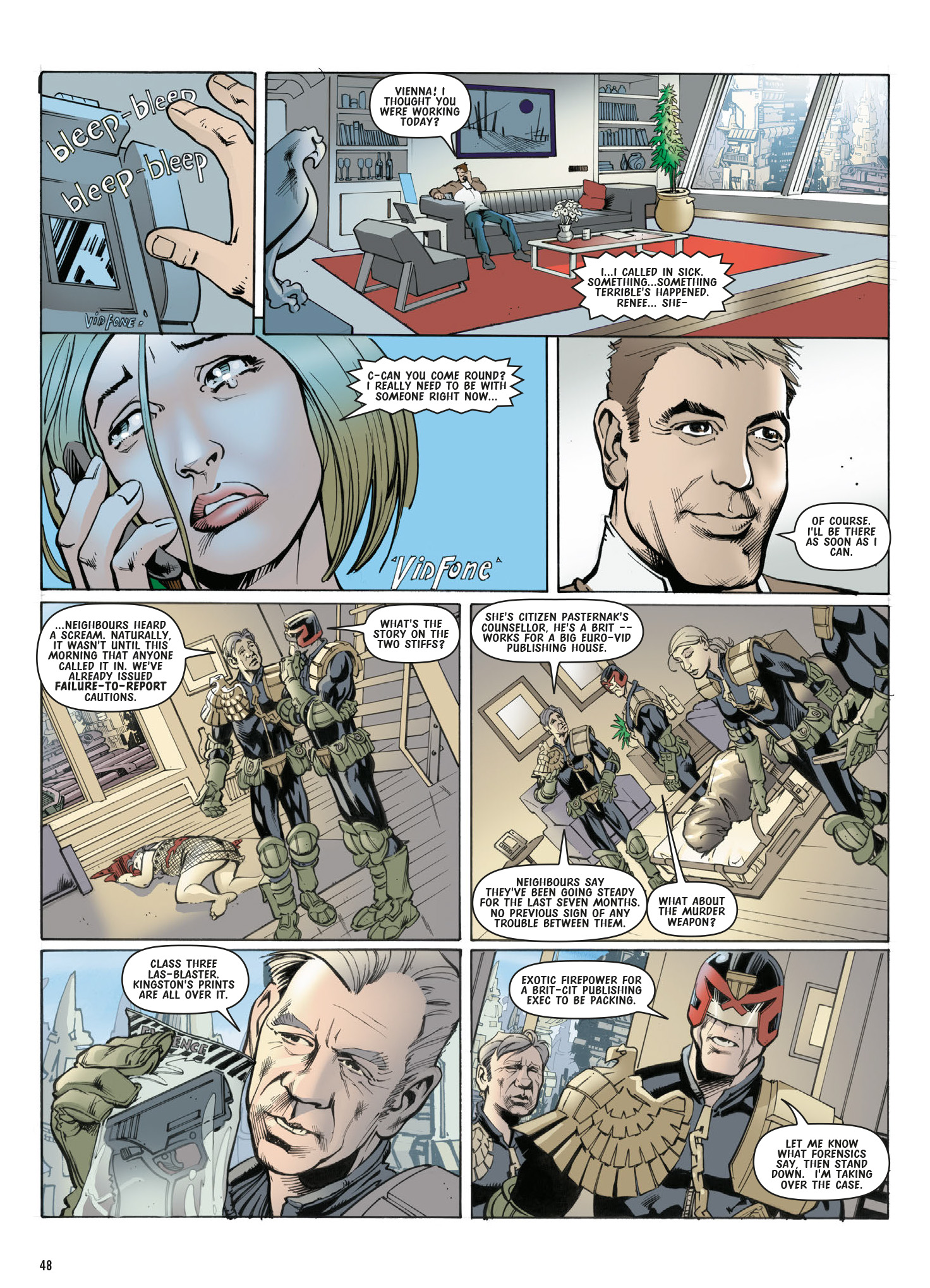 Read online Judge Dredd: The Complete Case Files comic -  Issue # TPB 41 (Part 1) - 50