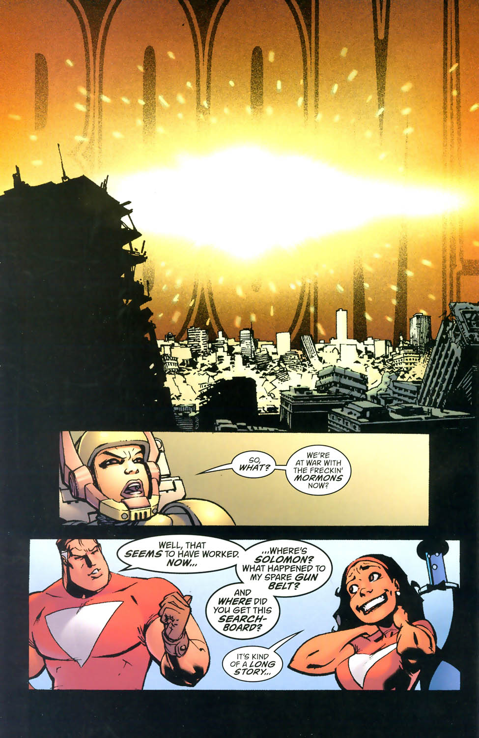 Read online The Many Worlds of Tesla Strong comic -  Issue # Full - 56