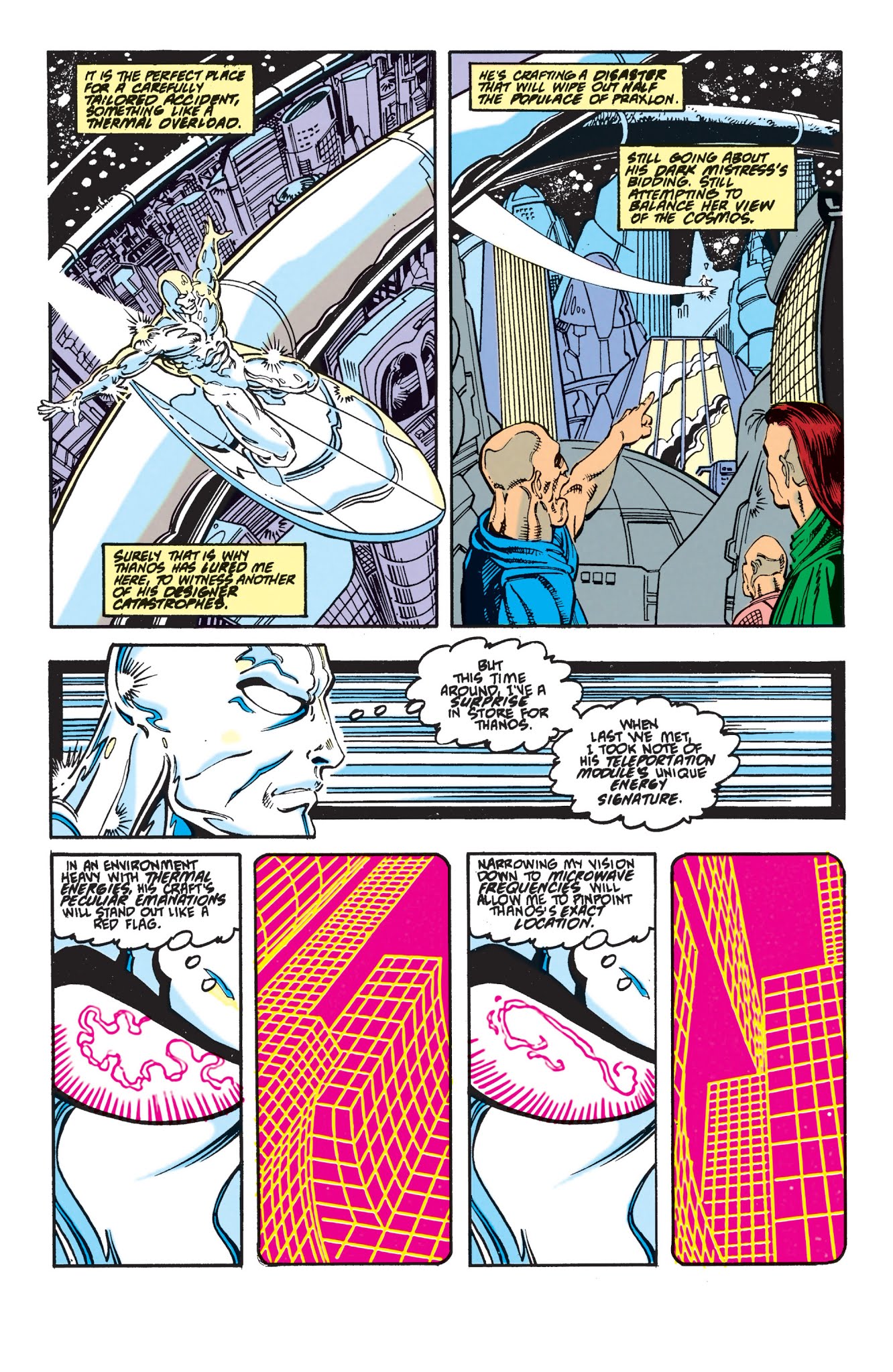 Read online Silver Surfer (1987) comic -  Issue # _TPB Silver Surfer - Rebirth of Thanos (Part 1) - 107