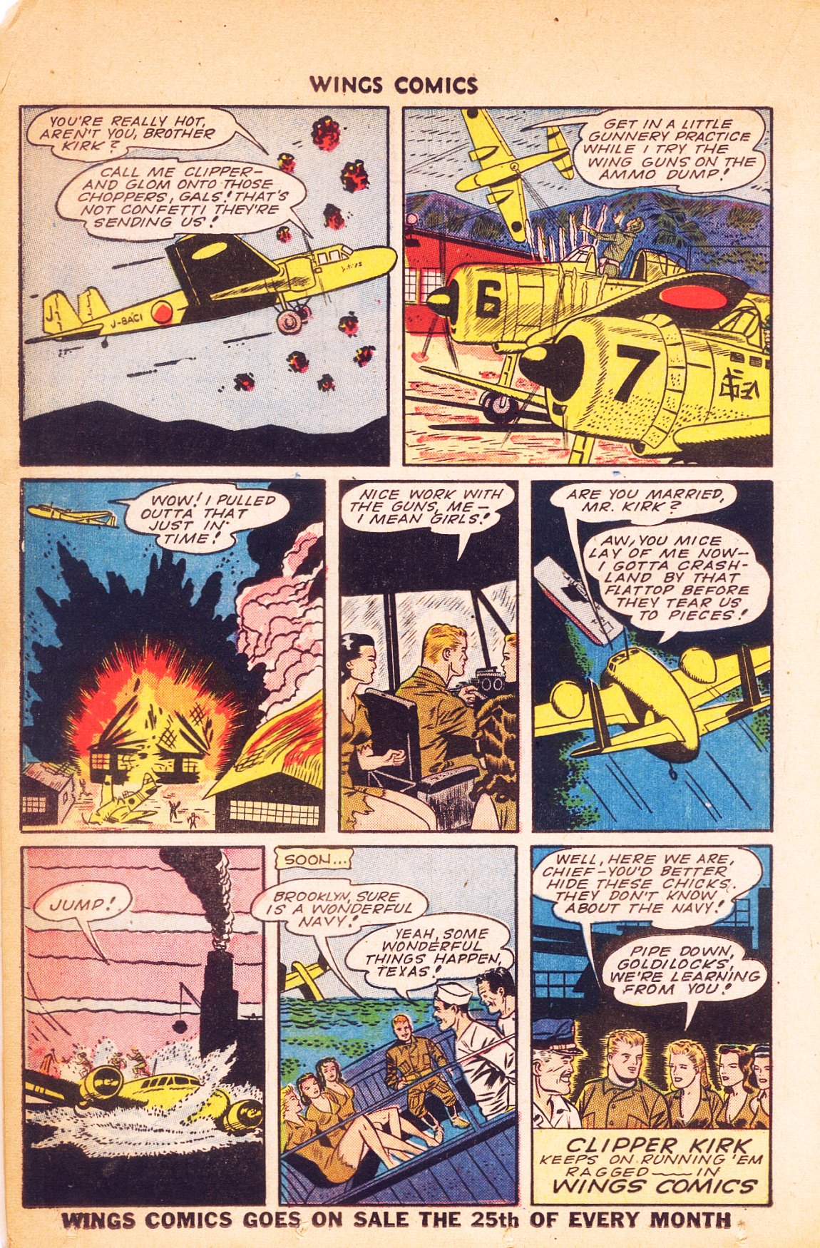 Read online Wings Comics comic -  Issue #55 - 36