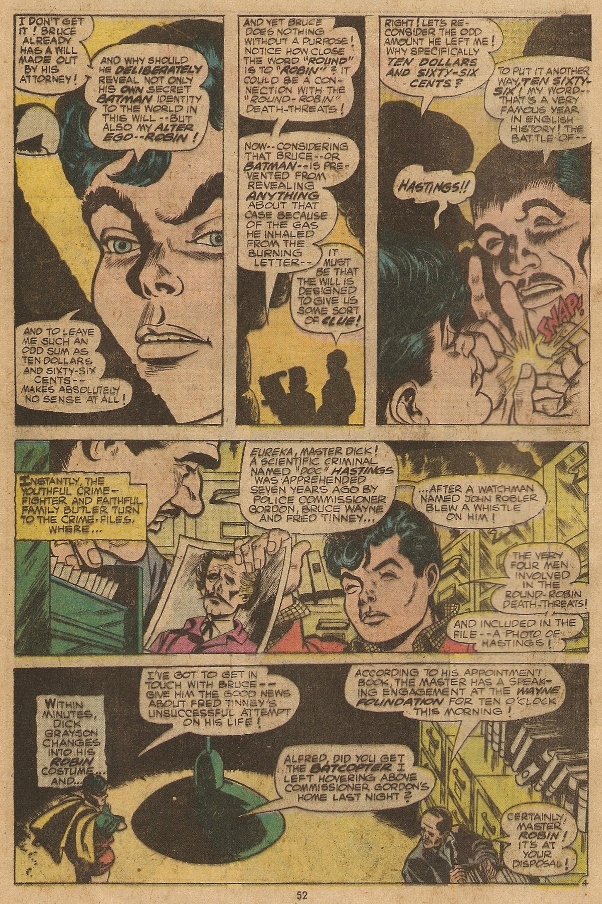Read online Batman (1940) comic -  Issue #262 - 52