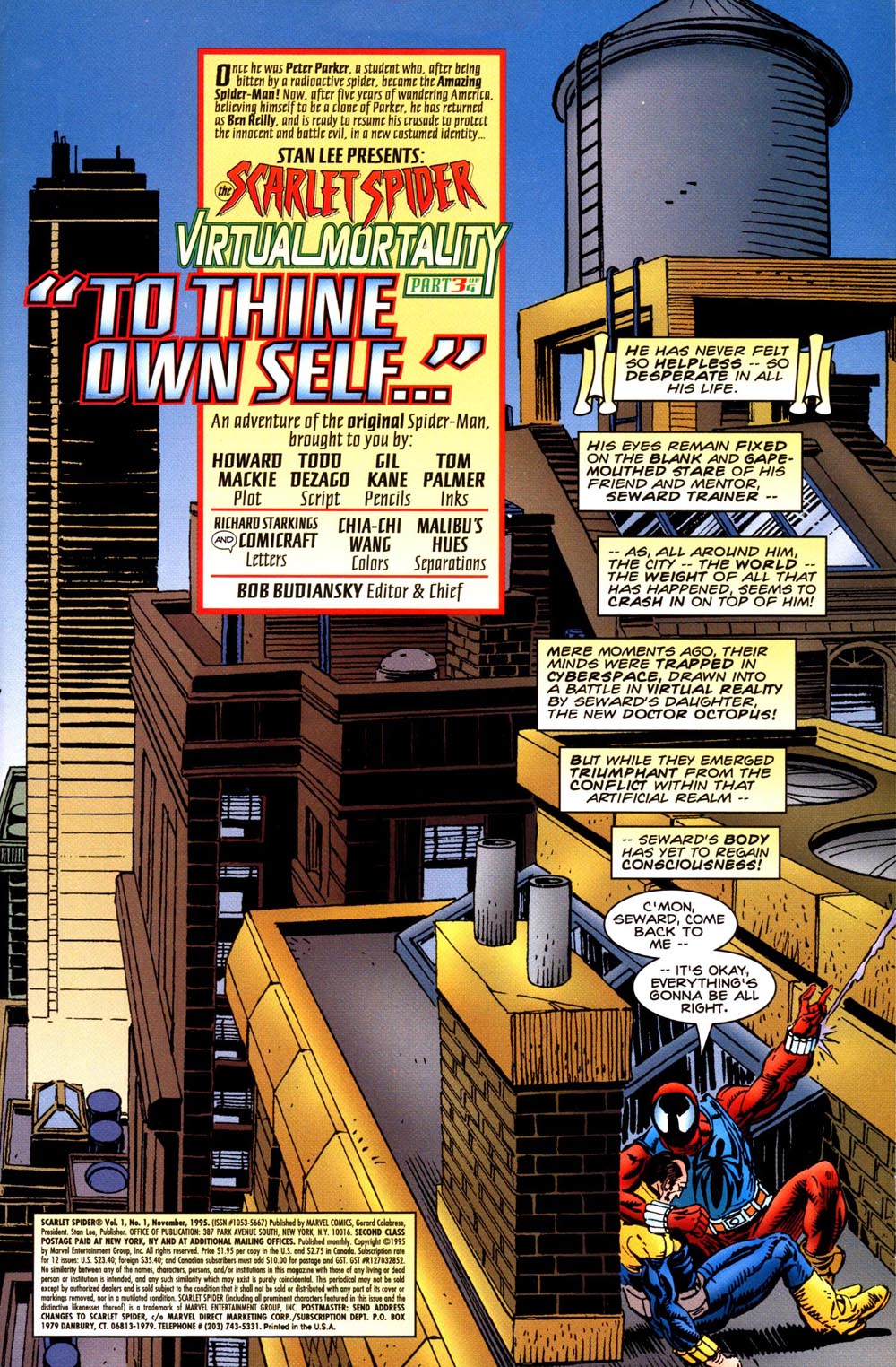 Read online Spider-Man (1990) comic -  Issue #63a - Scarlet Spider 1 - 2