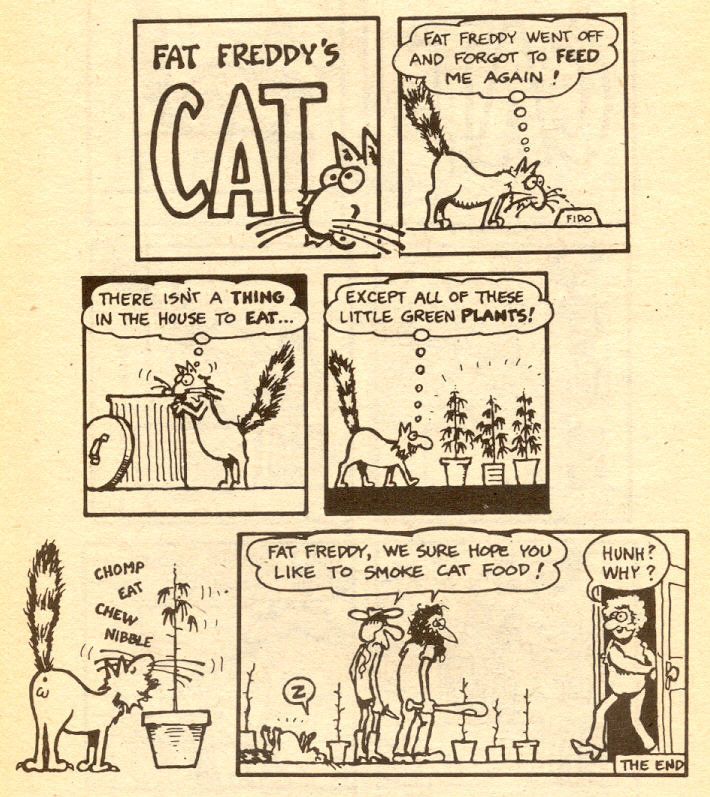 Read online Adventures of Fat Freddy's Cat comic -  Issue #1 - 31