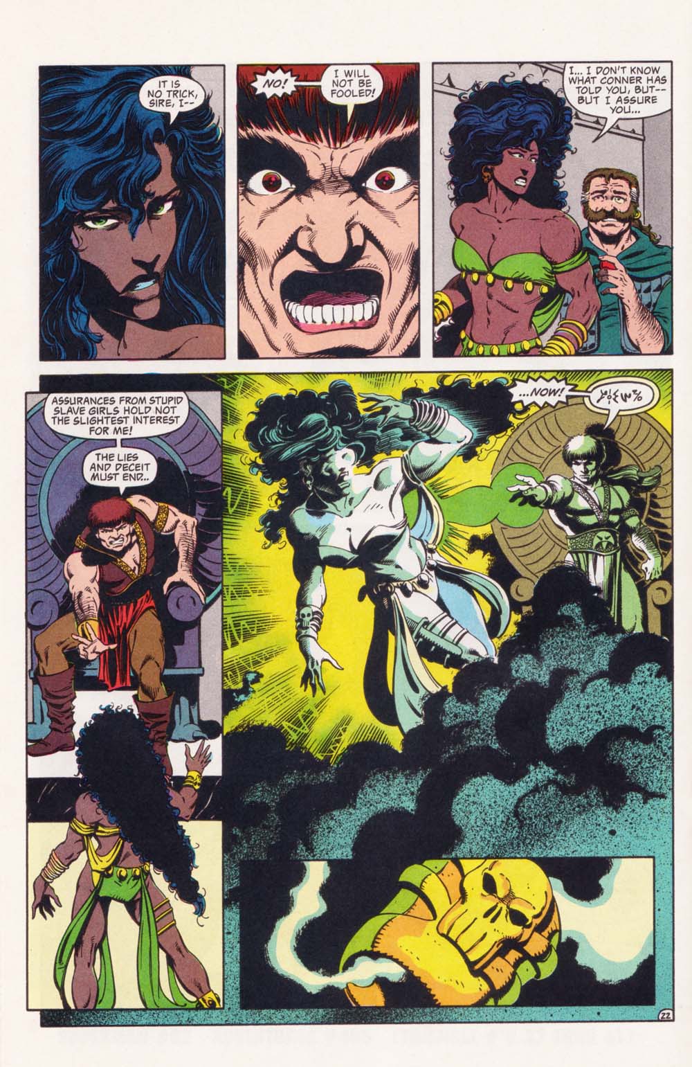 Read online Advanced Dungeons & Dragons comic -  Issue #34 - 22
