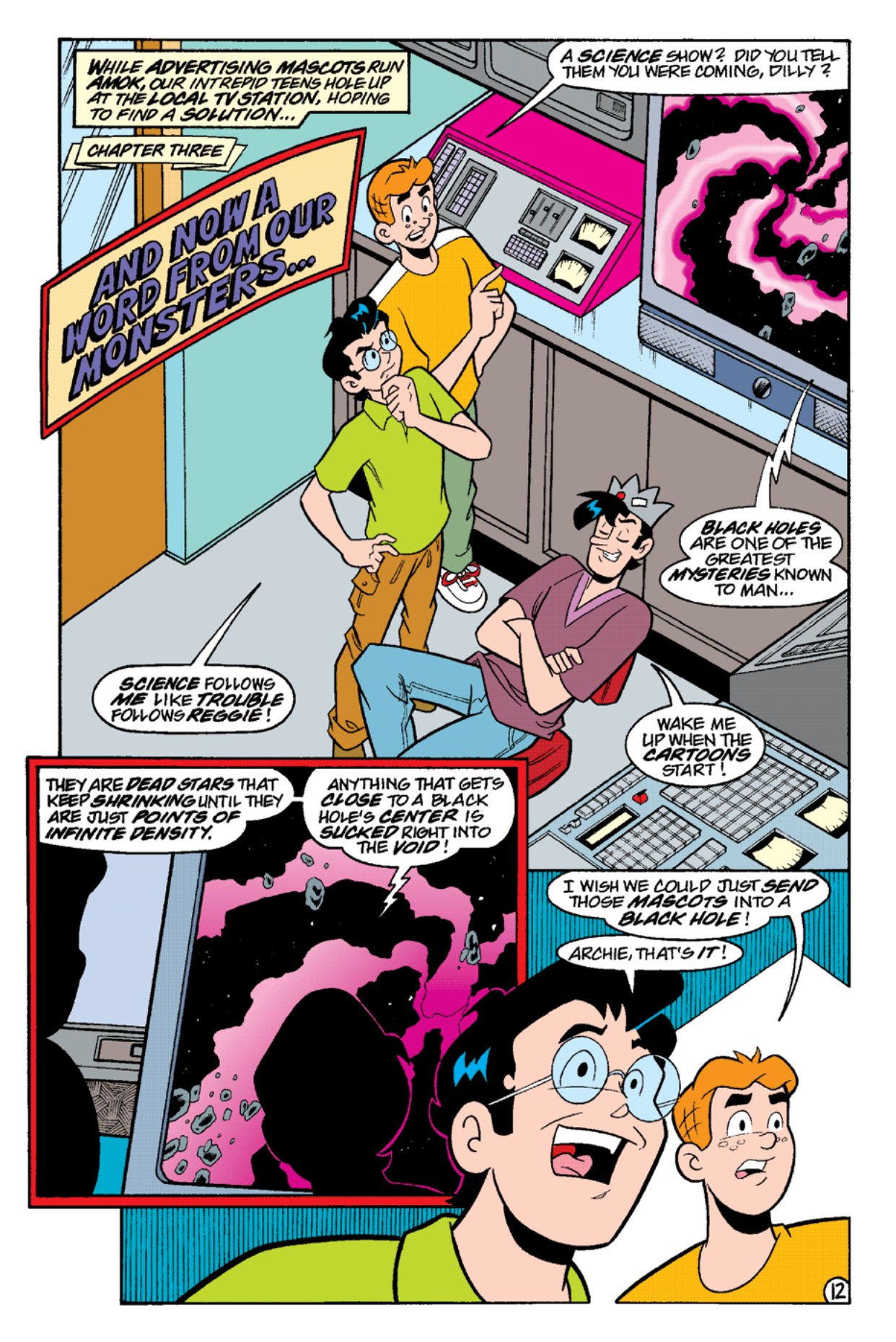 Read online Archie's Weird Mysteries comic -  Issue #15 - 14