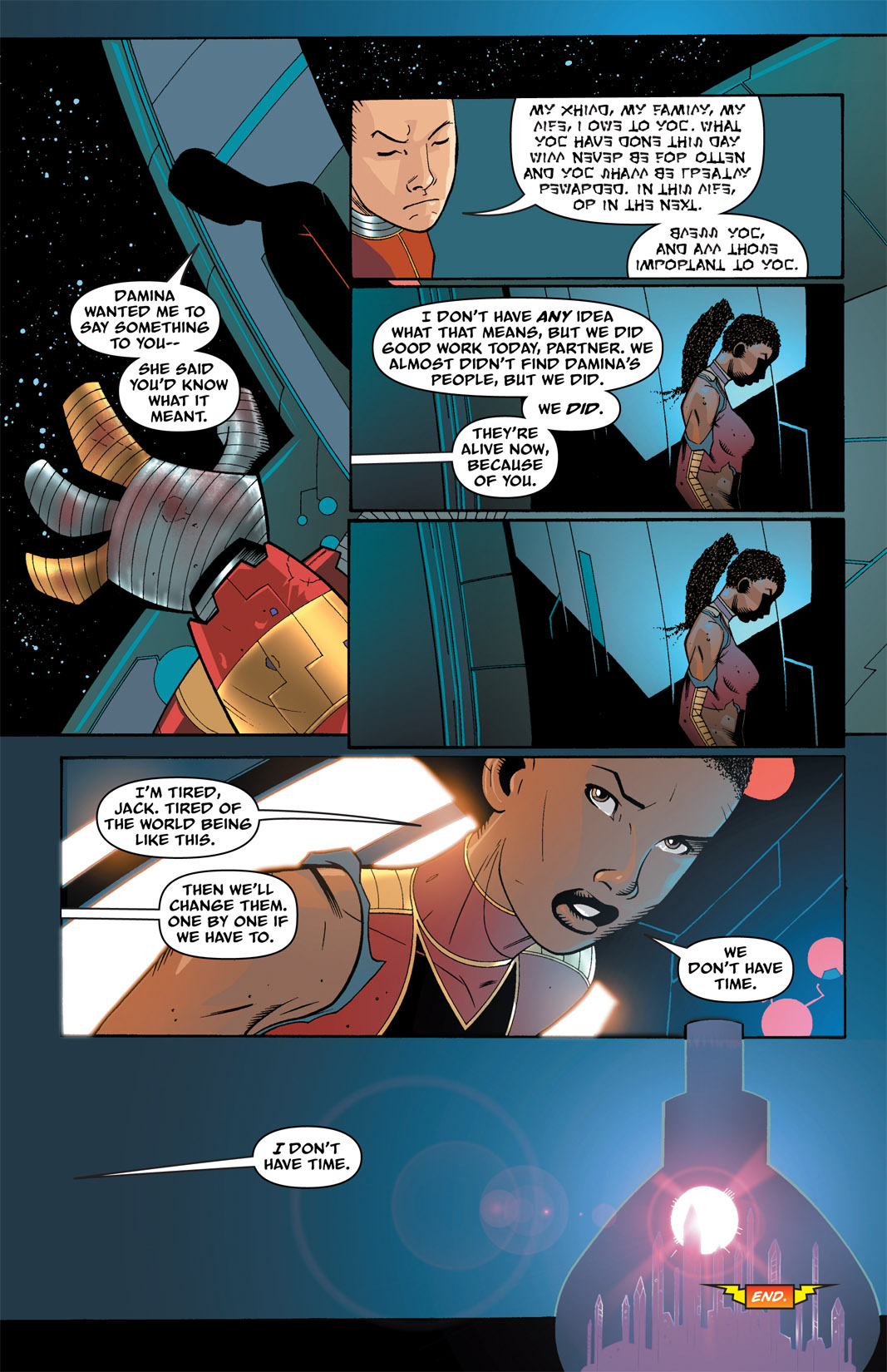 Read online The Many Adventures of Miranda Mercury: Time Runs Out comic -  Issue # TPB - 65