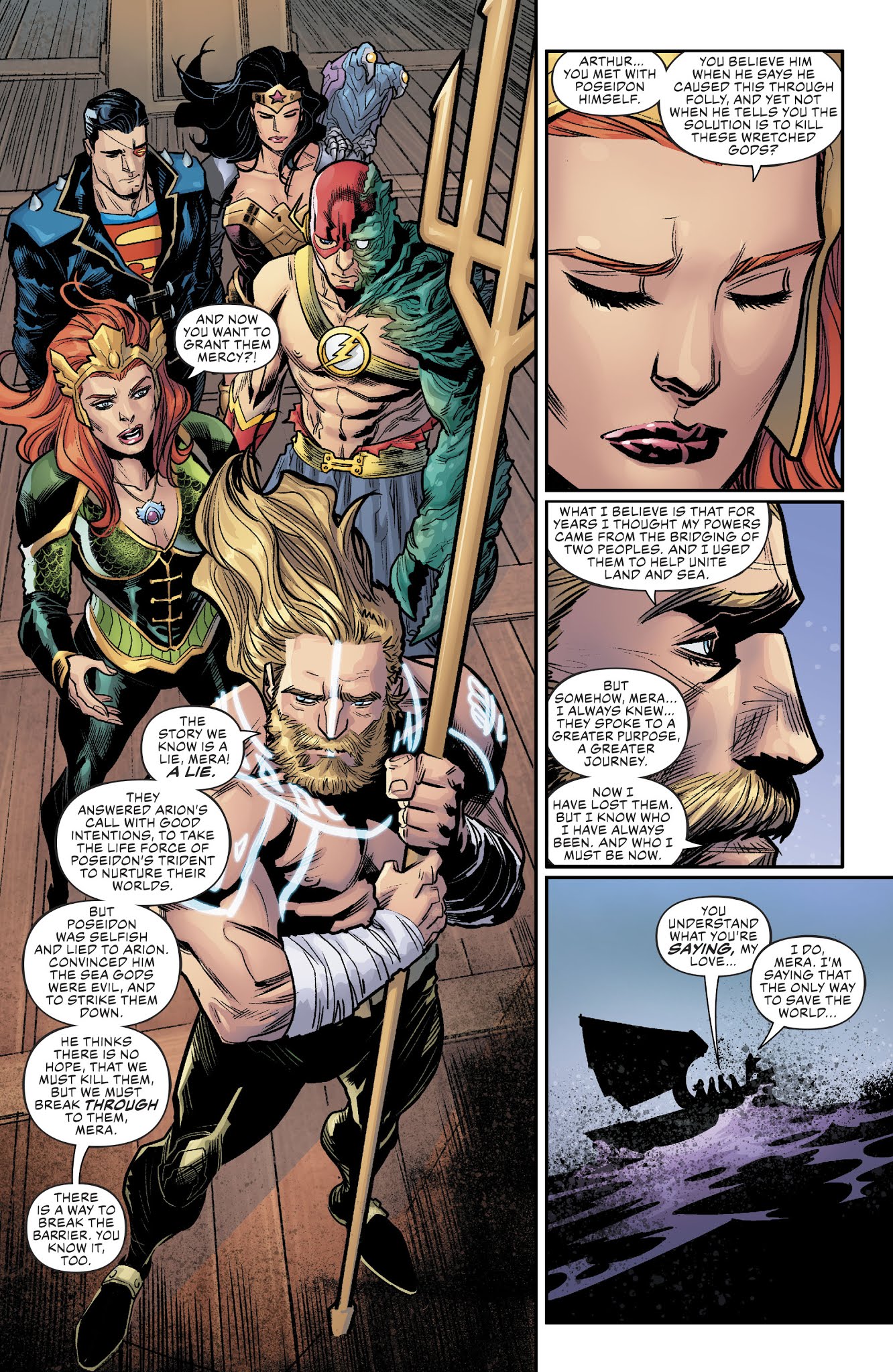 Read online Aquaman/Justice League: Drowned Earth Special comic -  Issue # Full - 9