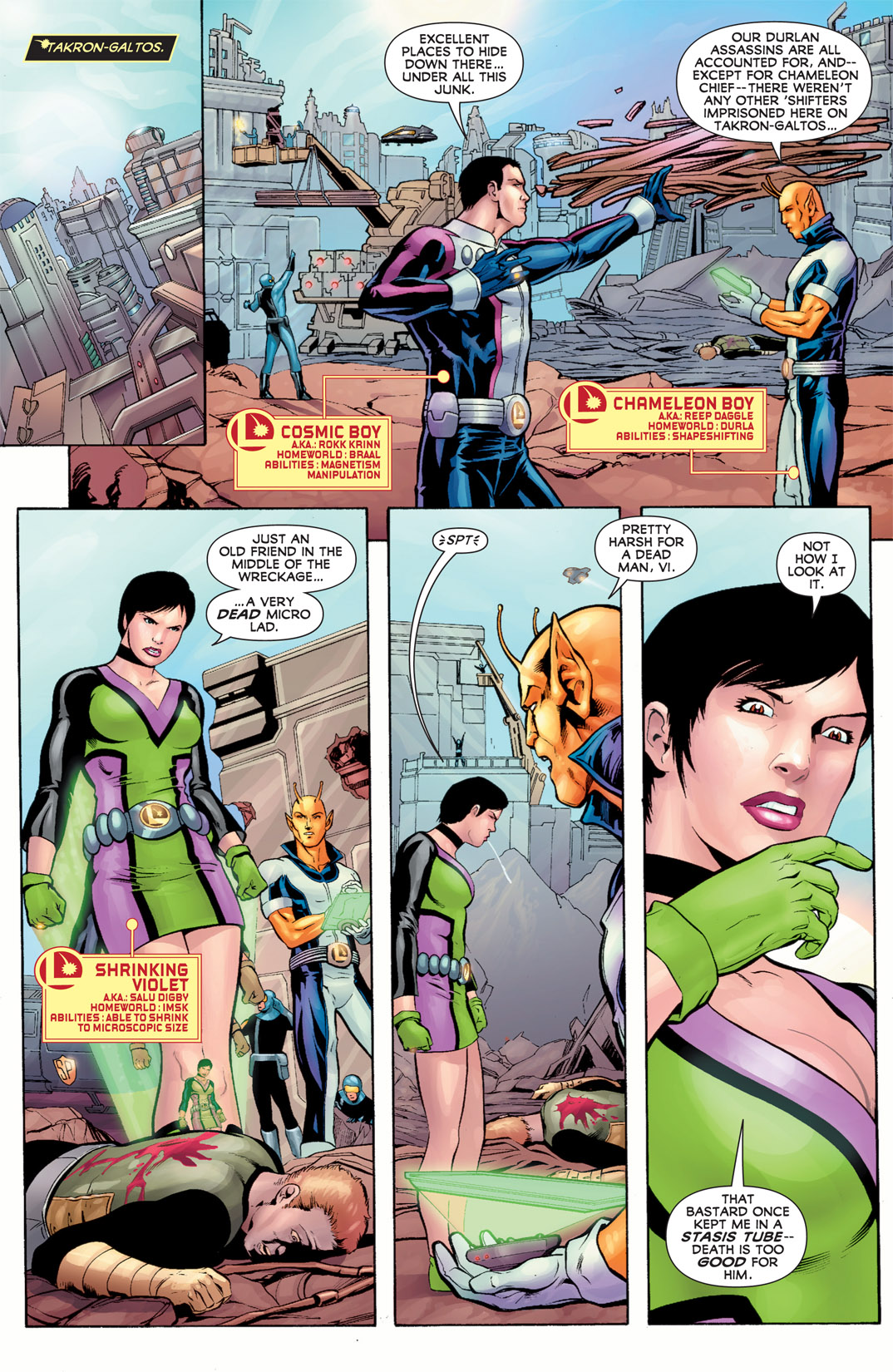 Legion of Super-Heroes (2010) Issue #11 #12 - English 8