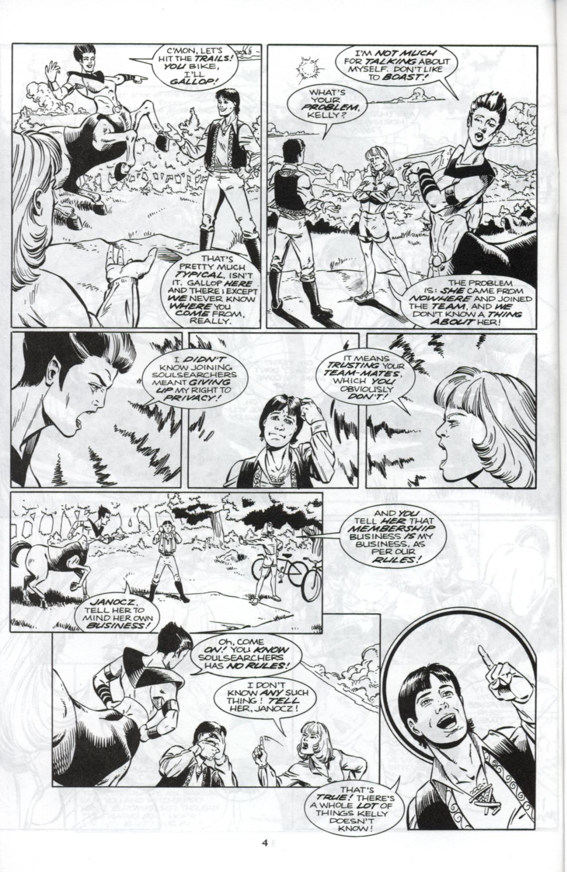 Read online Soulsearchers and Company comic -  Issue #26 - 4