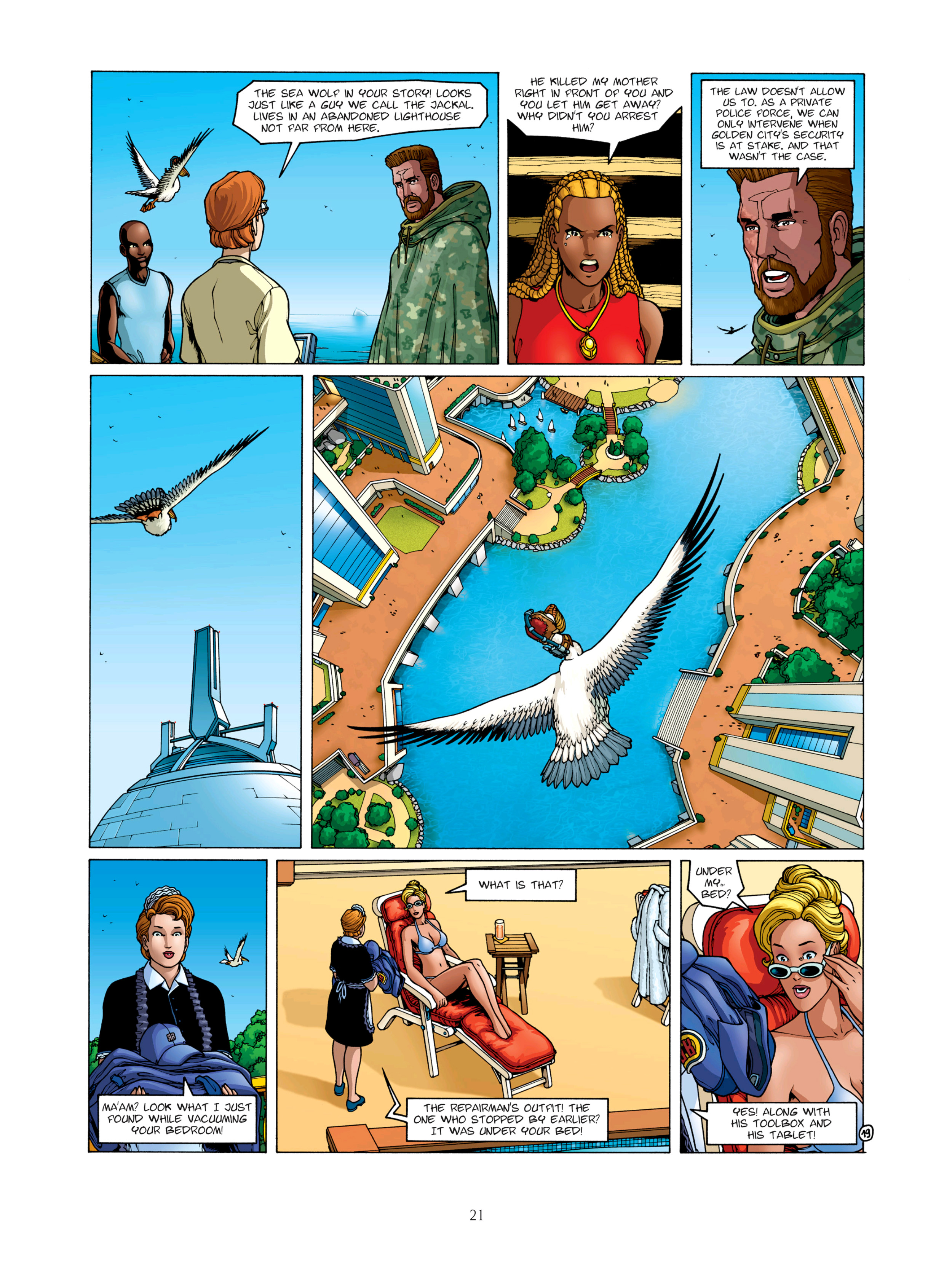 Read online Golden City comic -  Issue #5 - 21