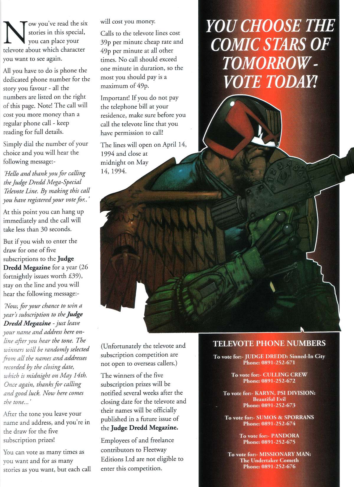 Read online Judge Dredd Mega-Special comic -  Issue #7 - 67