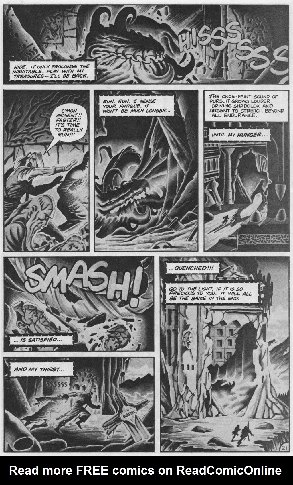 Read online Adventurers (1986) comic -  Issue #7 - 23