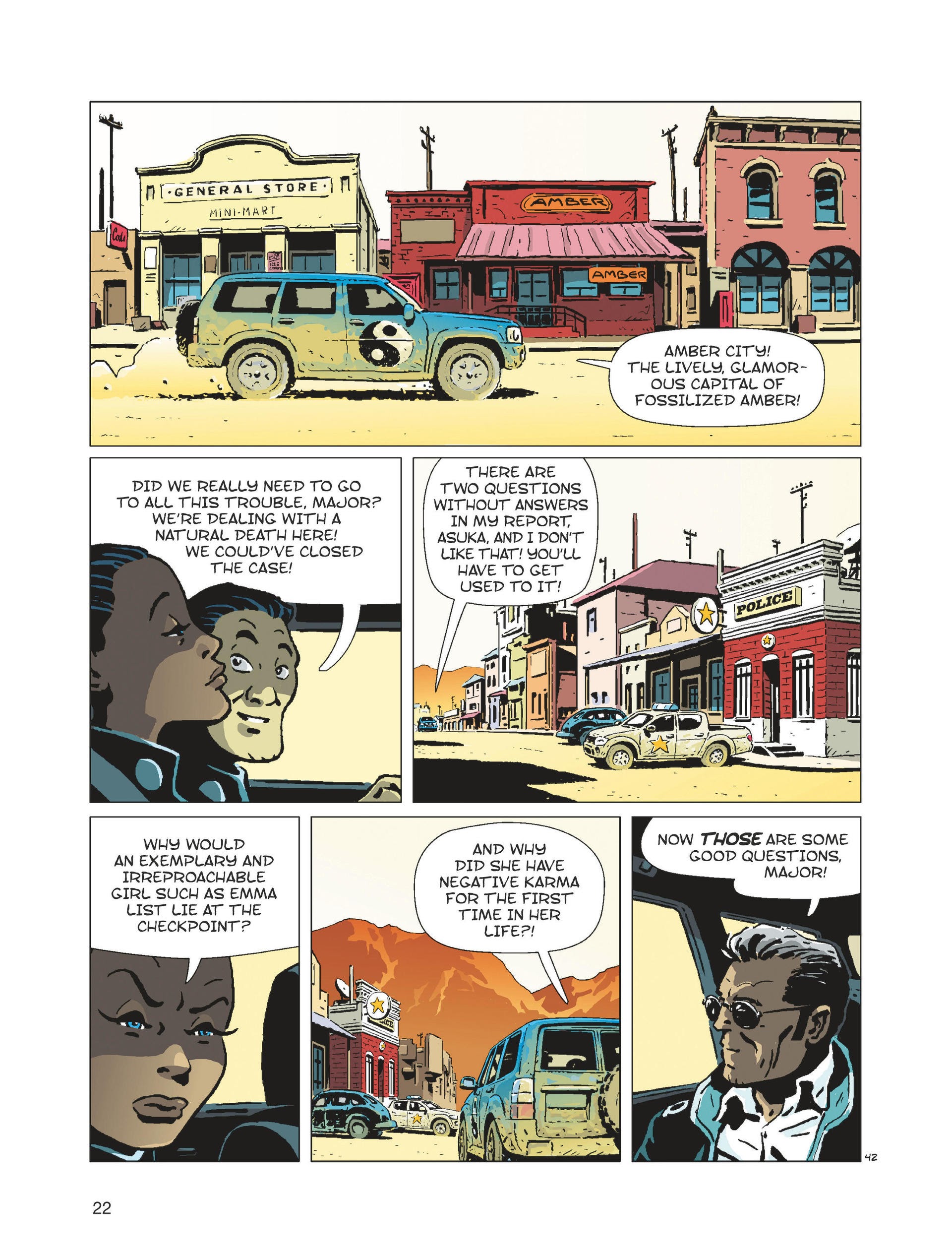 Read online Karma City comic -  Issue #2 - 22