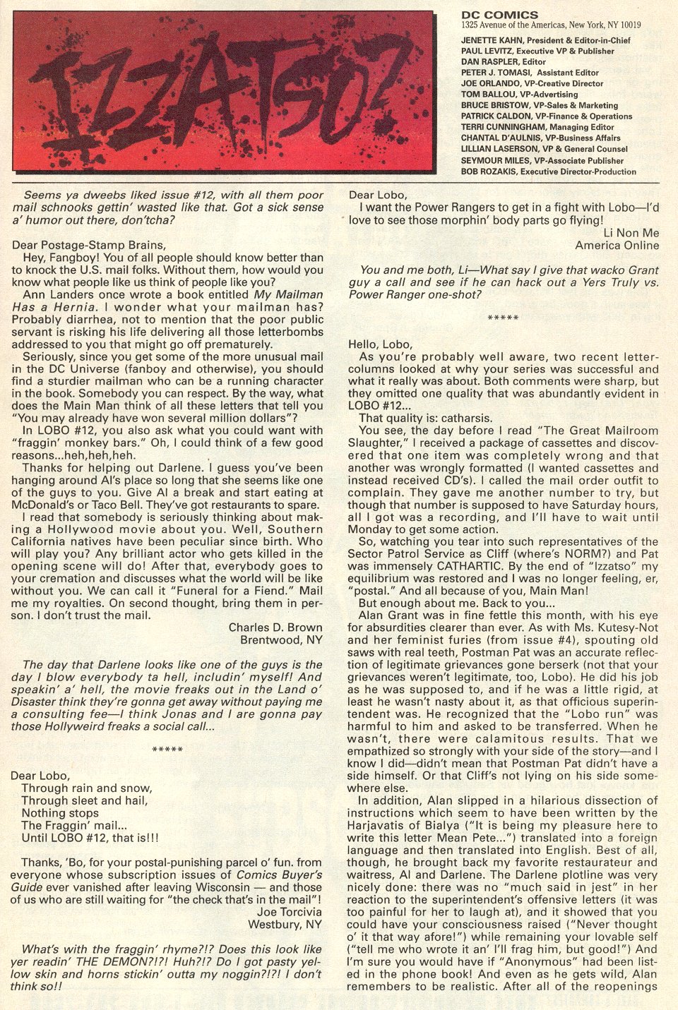 Read online Lobo (1993) comic -  Issue #16 - 26