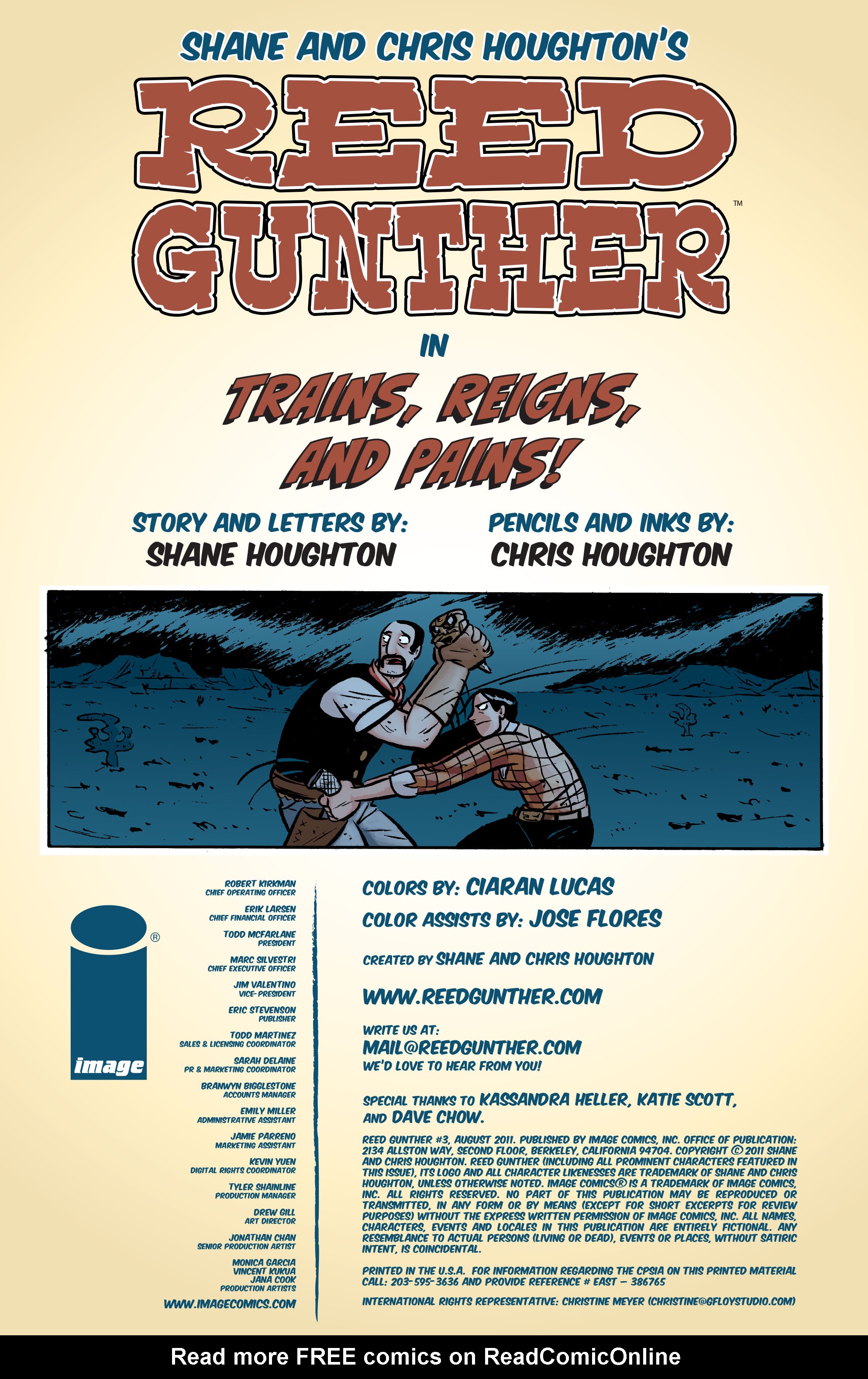 Read online Reed Gunther comic -  Issue #3 - 2