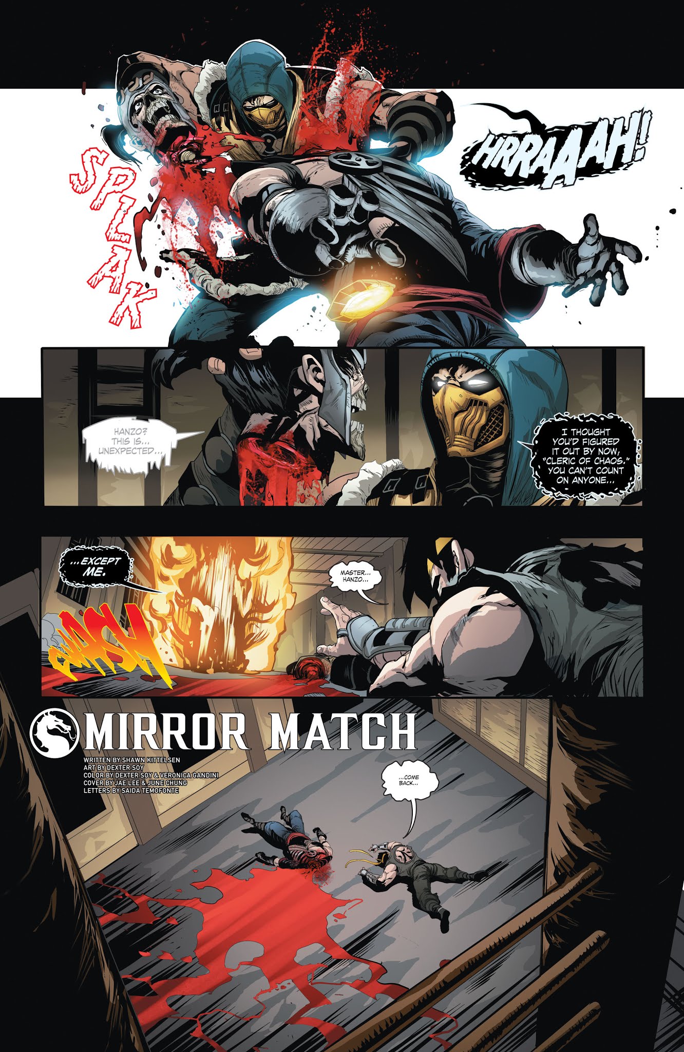 Read online Mortal Kombat X [I] comic -  Issue # _TPB 3 - 87