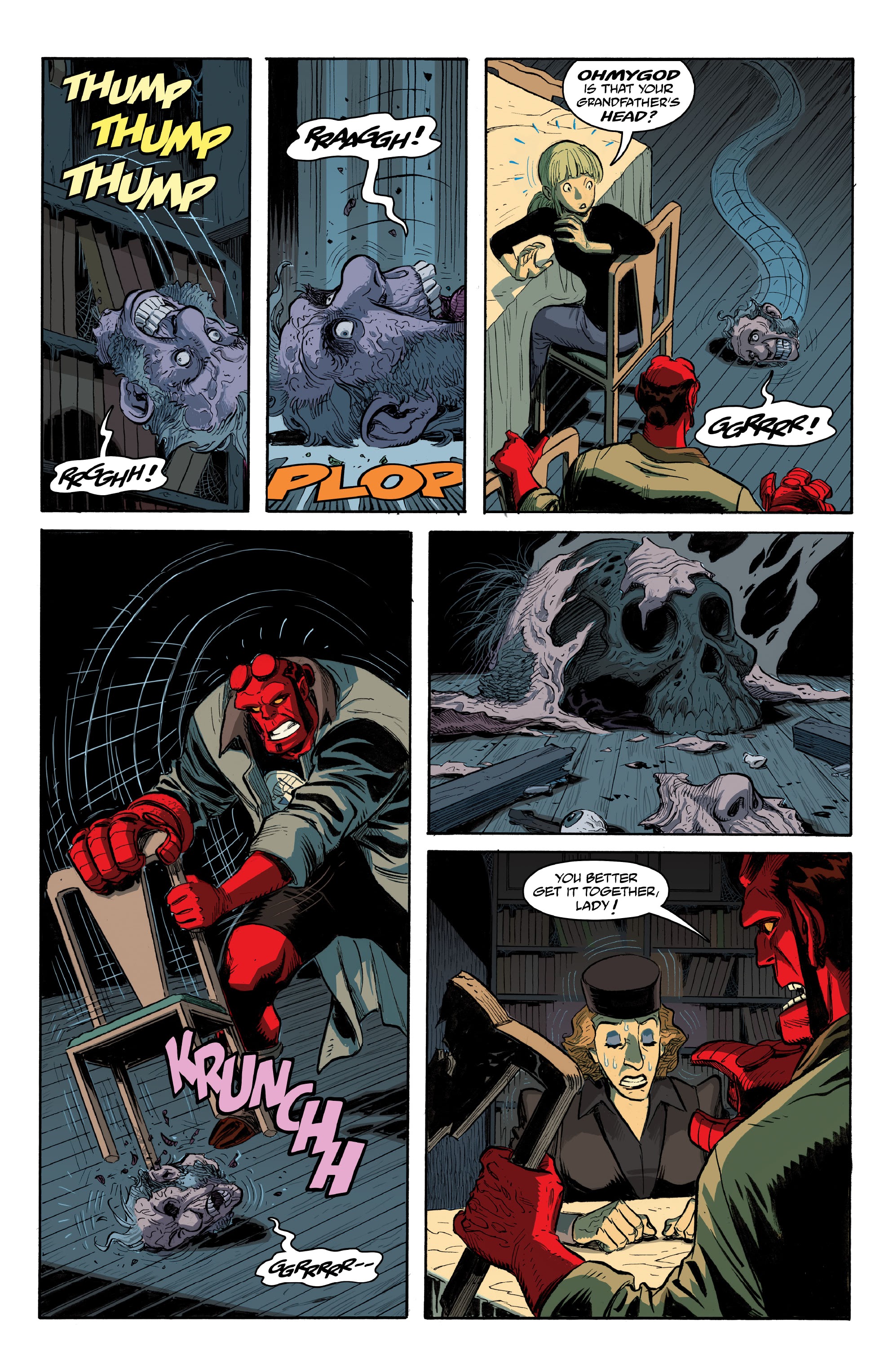 Read online Hellboy and the B.P.R.D.: The Secret of Chesbro House comic -  Issue #1 - 20