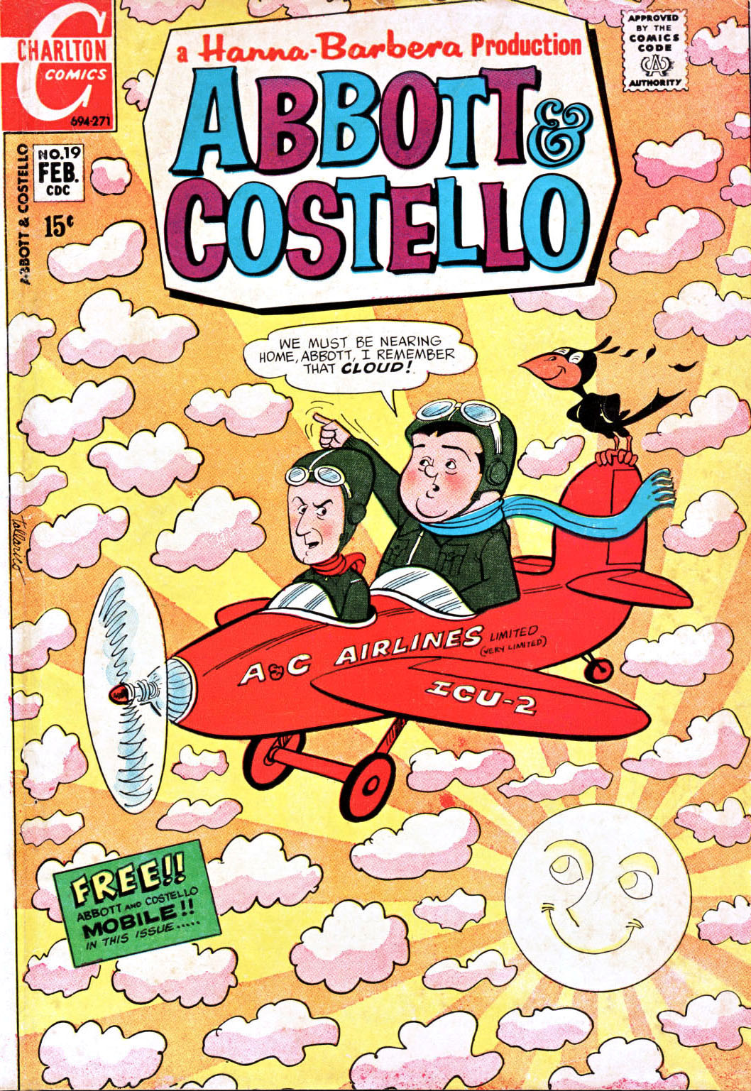 Read online Abbott & Costello comic -  Issue #19 - 1