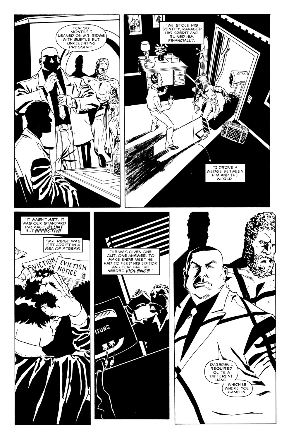 Read online Daredevil Black & White comic -  Issue # Full - 24