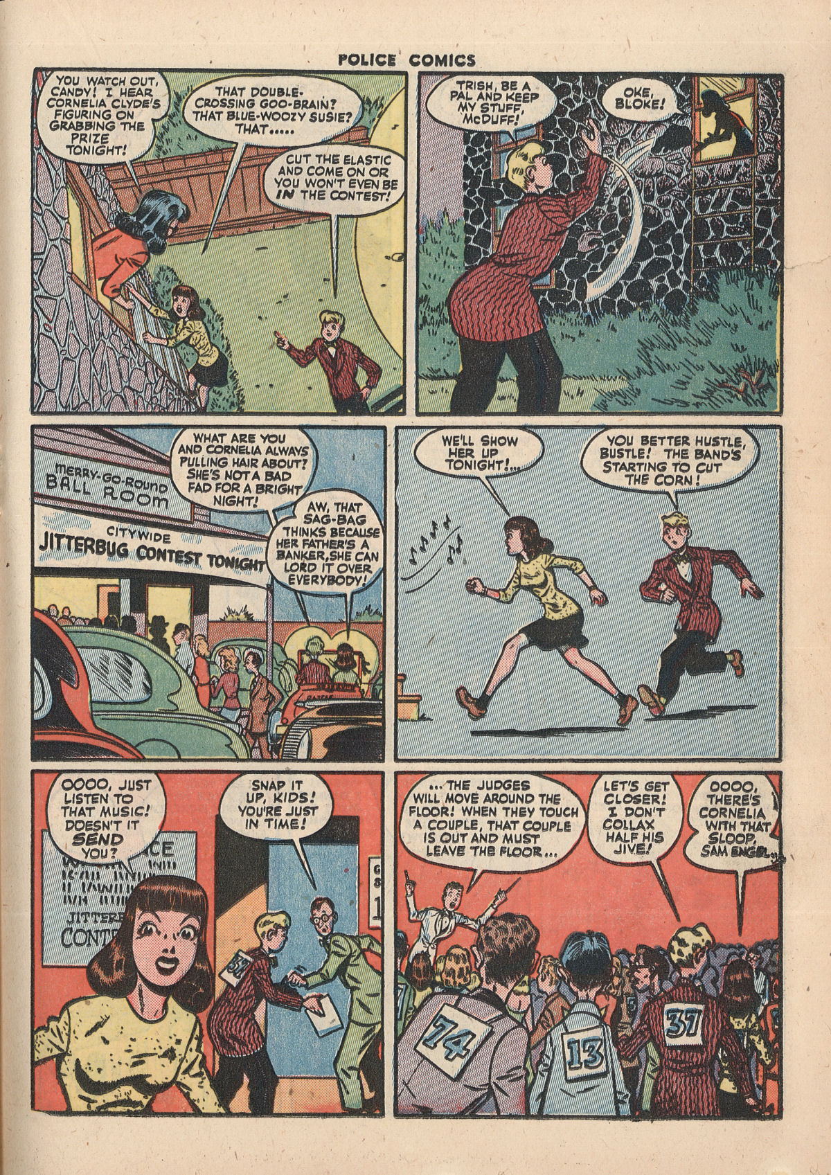 Read online Police Comics comic -  Issue #37 - 33