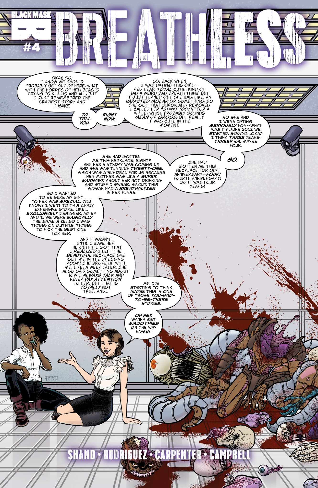 Read online Breathless comic -  Issue #4 - 1